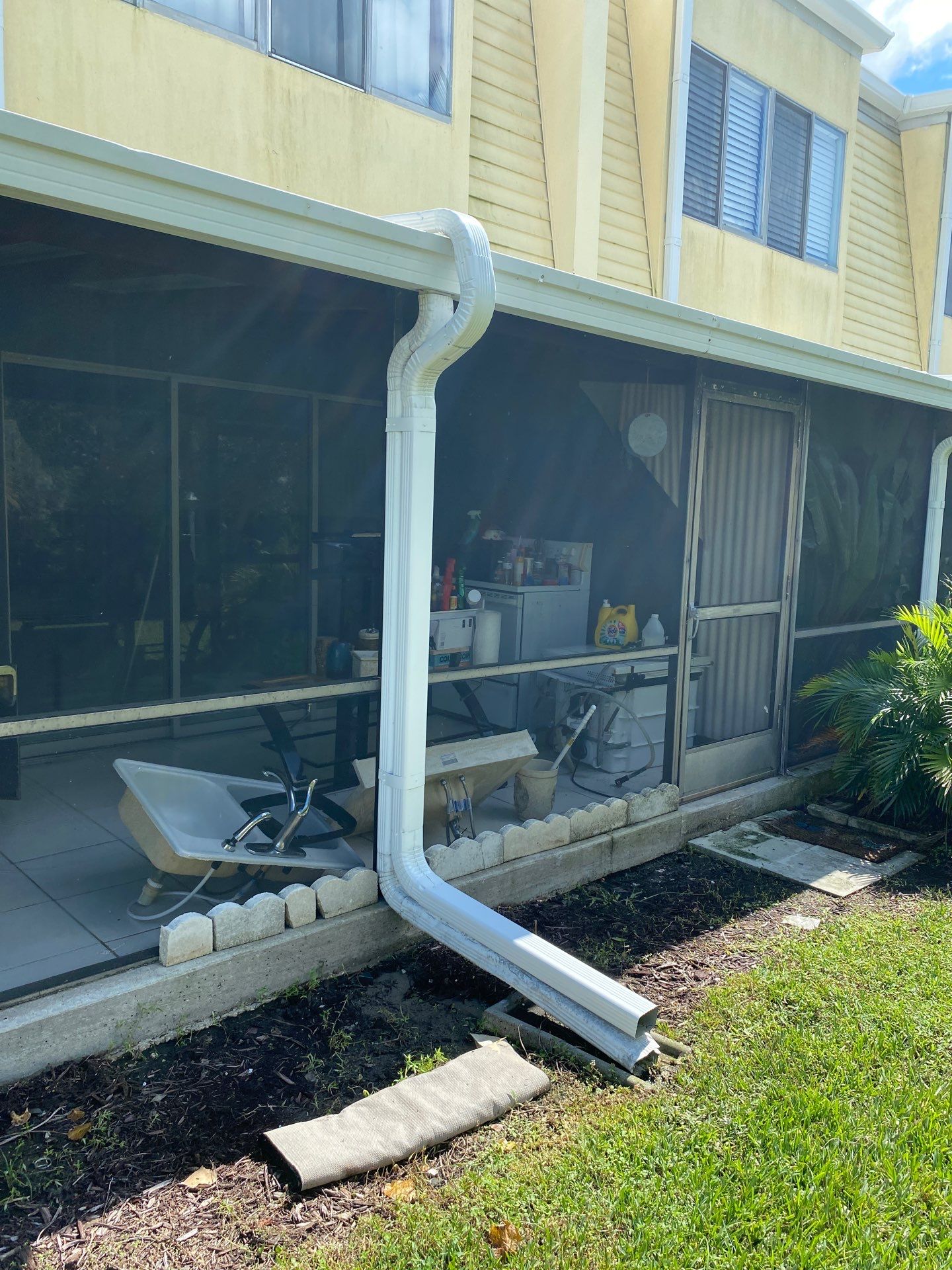 Downspout Installation in Punta Gorda FL  by Gutter Professors