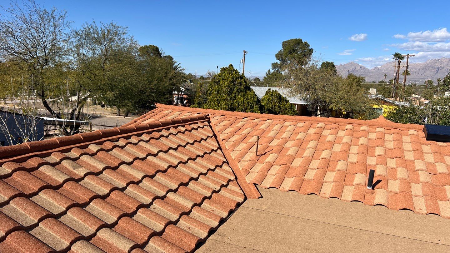 Spanish Red Stone Coated Steel by Reimagine Roofing