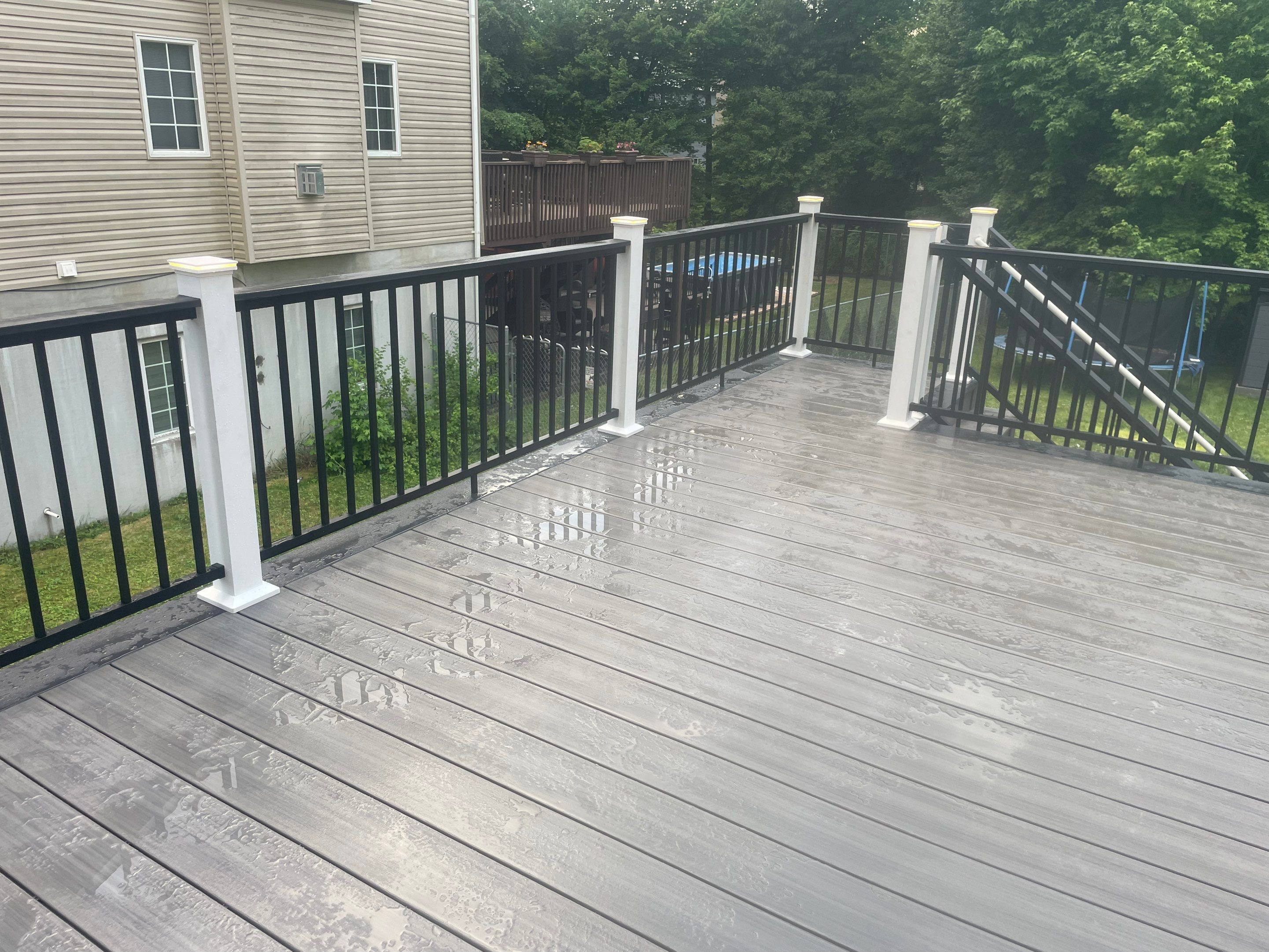Deck Resurfacing in Manalapan Township, New Jersey by deck guardian