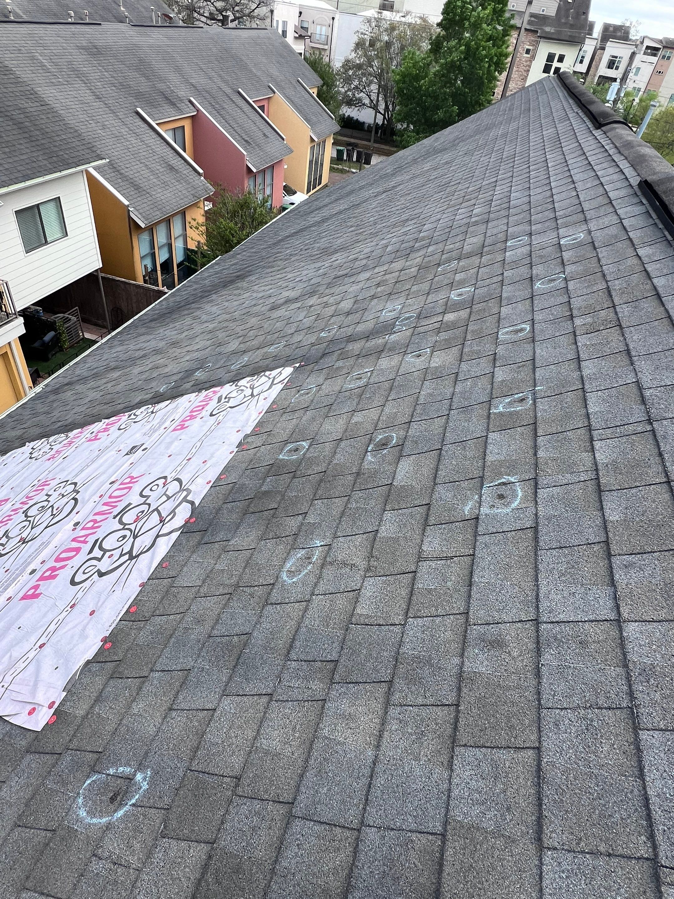 Residential Roofing Repair using Owen's Corning Duration (Lifetime) Shingles by Roof Repair Company