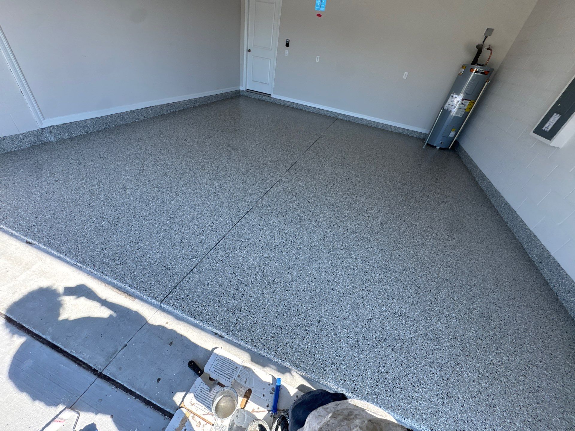 Shoreline Garage Floor Transformation by Performance Floors & Coating