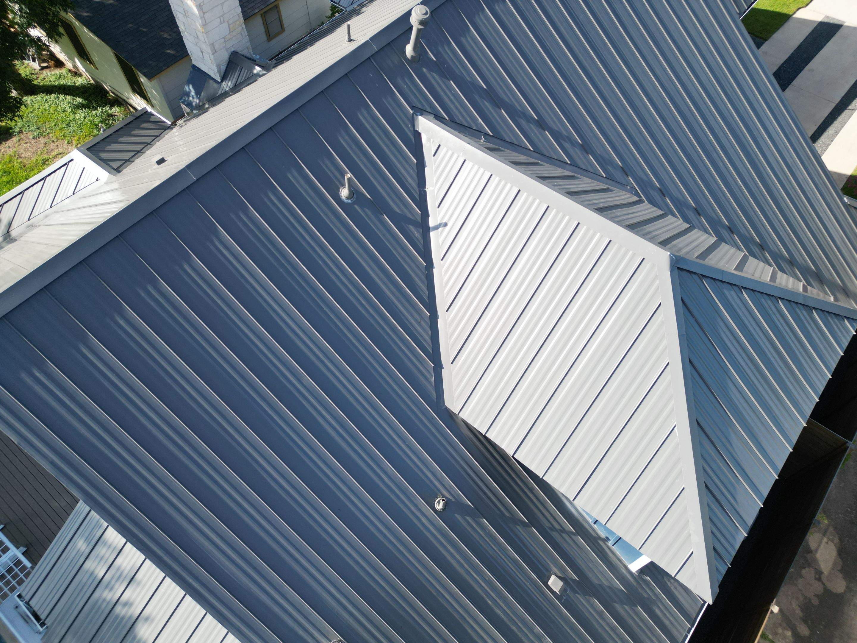Charcoal Grey - L&A Metals LLC Type FF100, Hidden fastener/Standing Seam by RoofsOnly.com