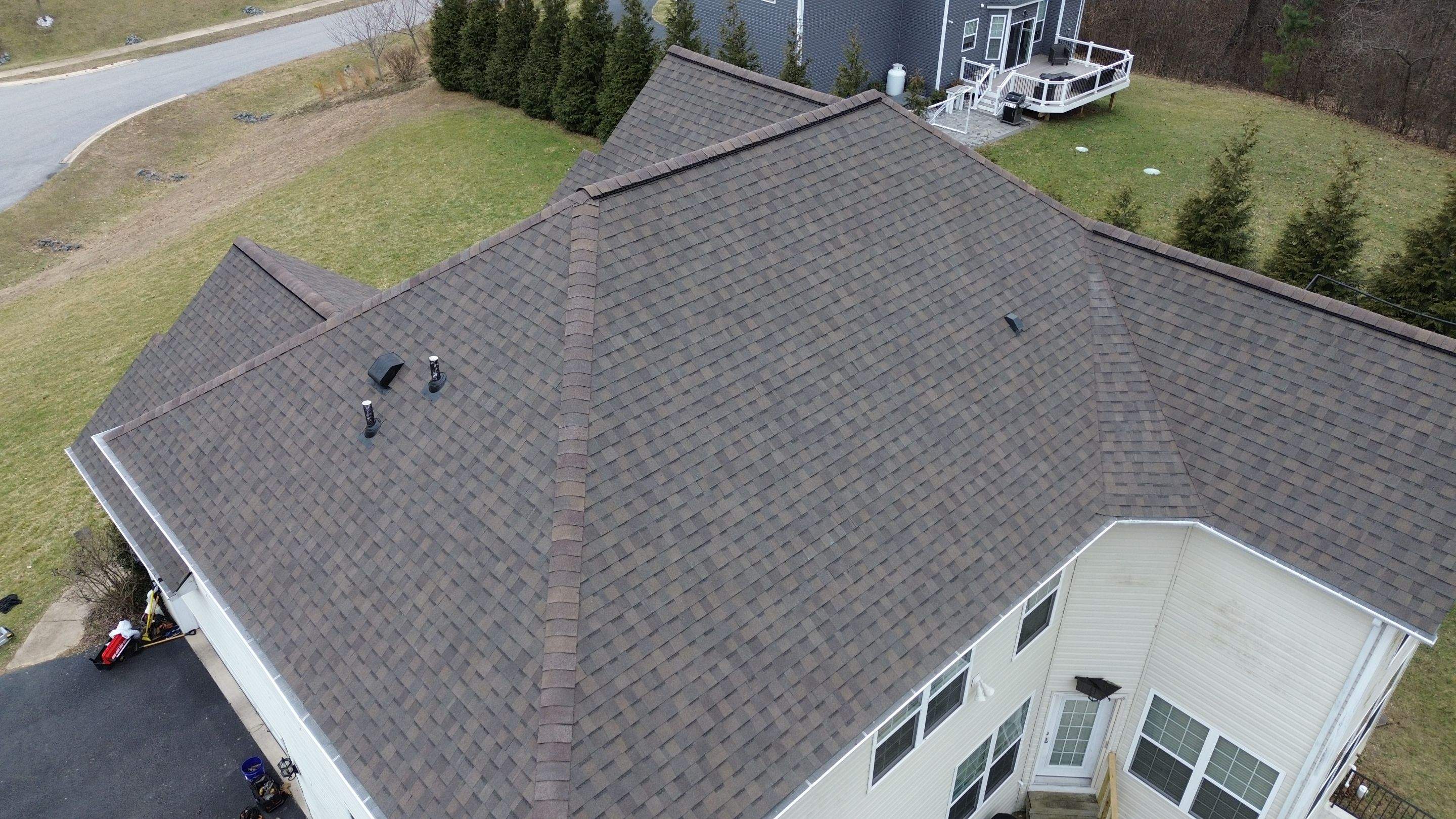 New Roof Install using Tamko Titan- Rustic Slate in Prince Frederick, MD by Storm Ready Exteriors
