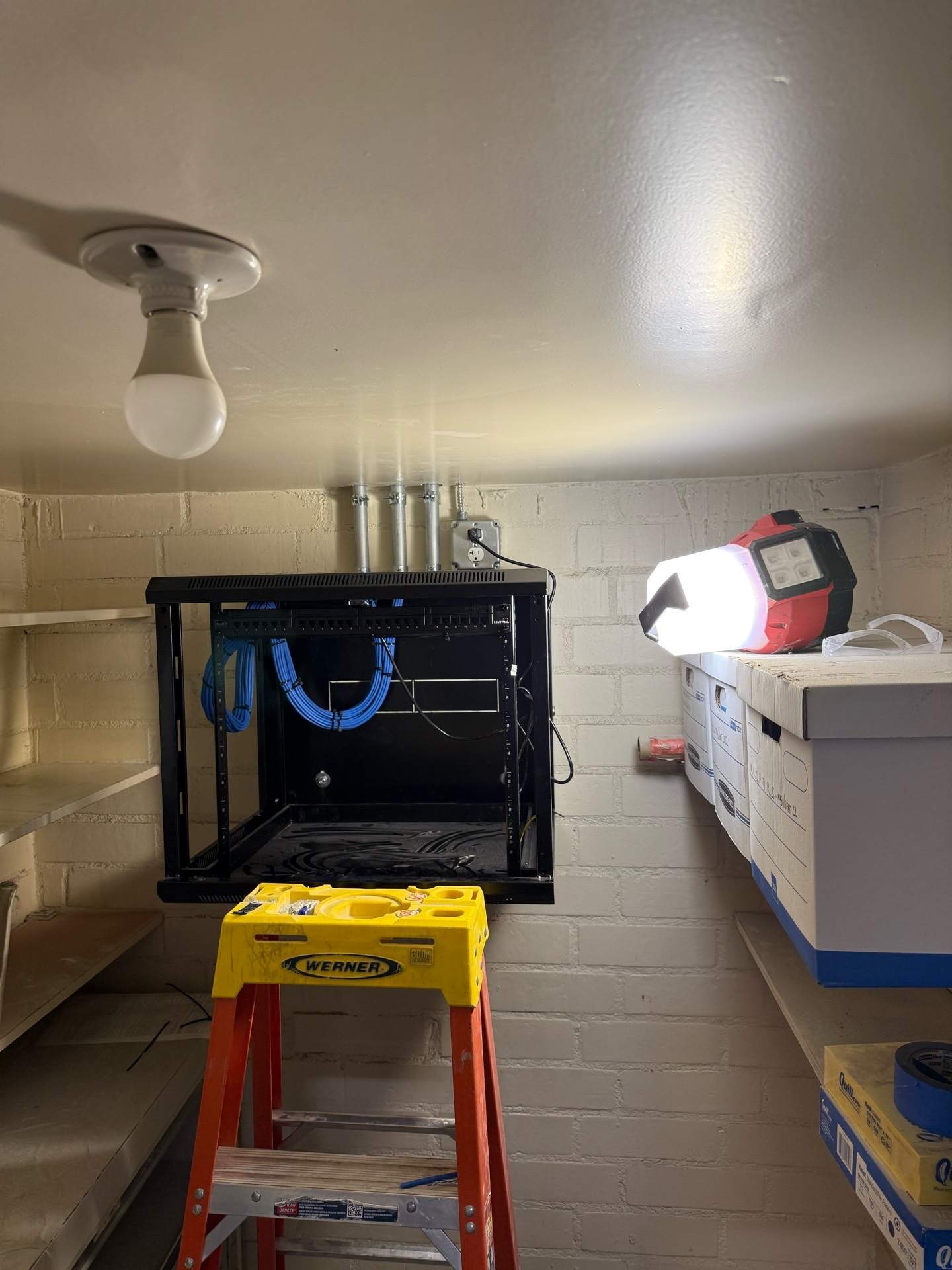 Cat6 CMR Structured Cabling Relocation & Expansion – Long Beach, CA by Ring and Ping Inc.