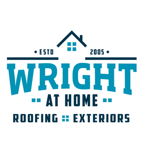 Logo for Wright at Home Roofing & Exteriors