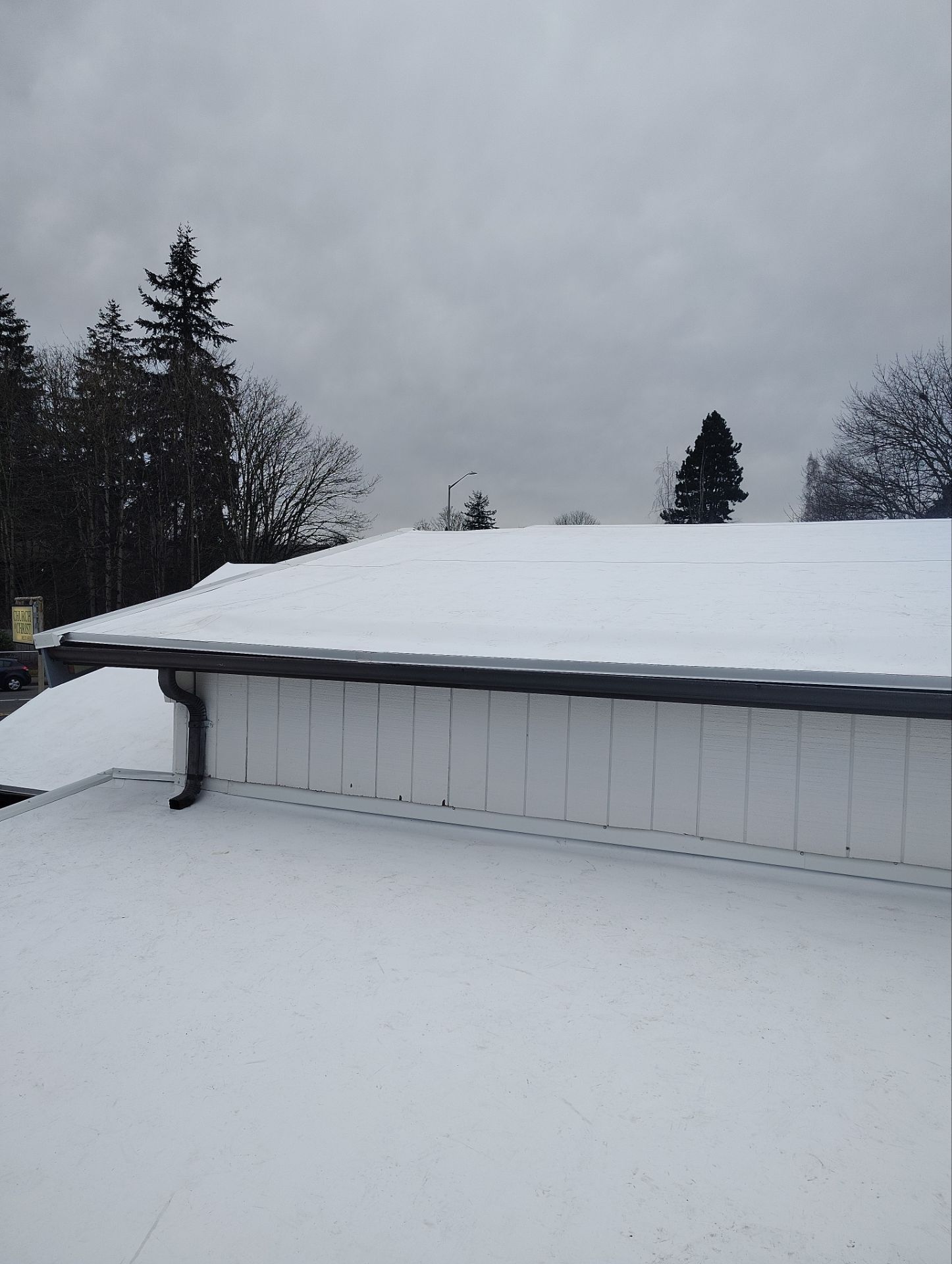 Kent Church - Reroof Project (Overlay) by Fields Roof Service Inc