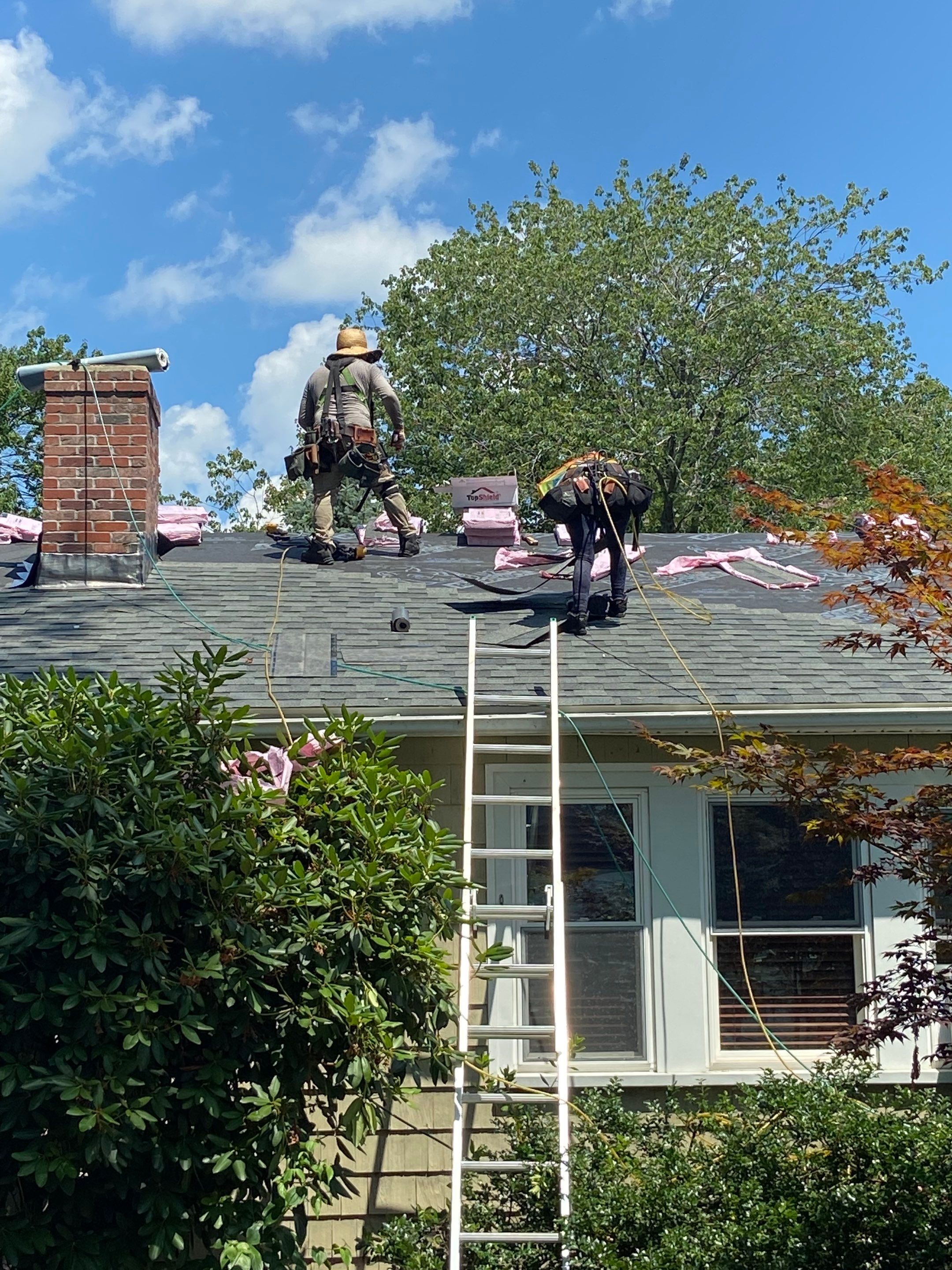 Residential Roofing Installation using Owens Corning TruDefinition by Sensible Home Solutions