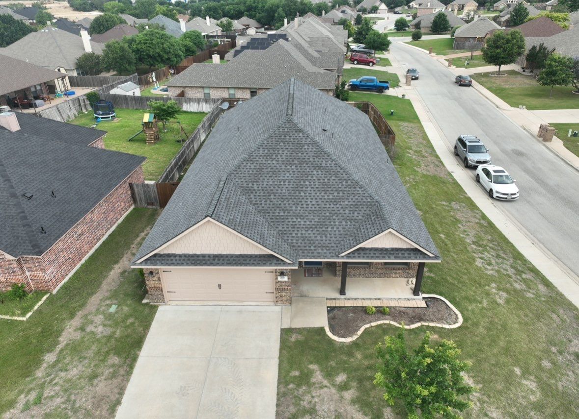 Residential Roofing Installation using GAF Timberline HDZ Pewter Gray by OneSource Roofing and Restoration