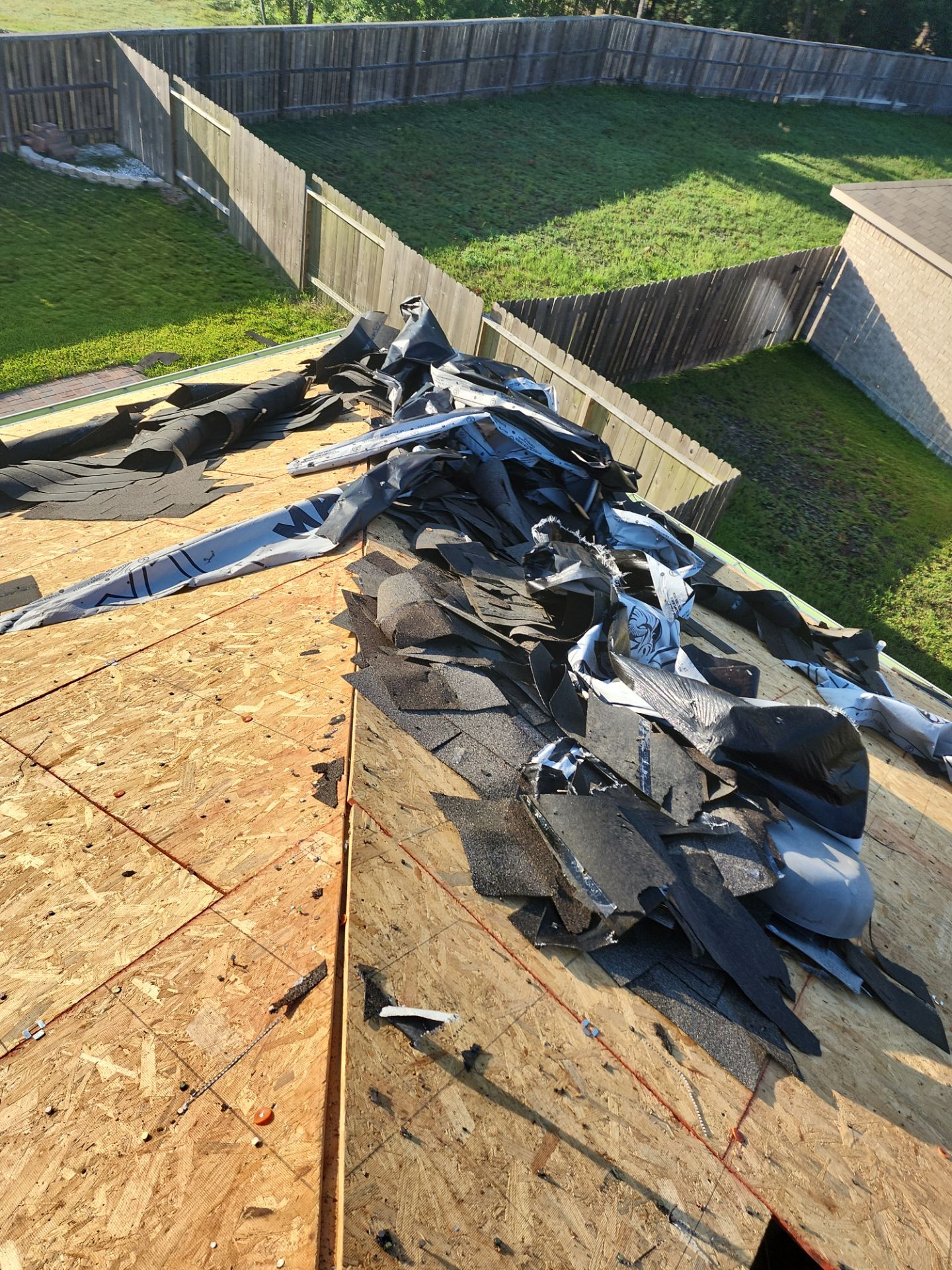 Residential Roofing Installation using Owen's Corning Duration (Lifetime) Shingles by Roof Repair Company