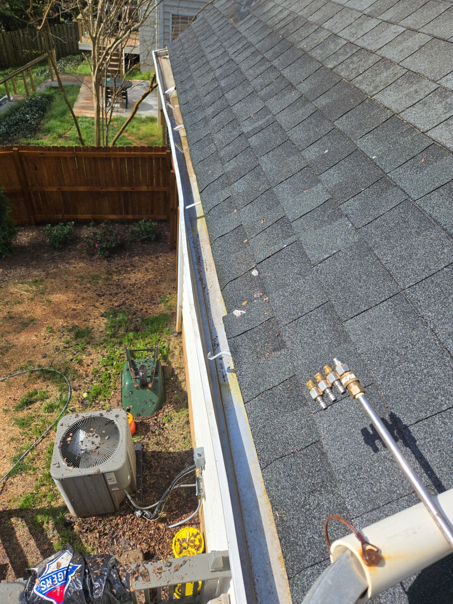 House Wash using cleaner by Power Wash Masters LLC