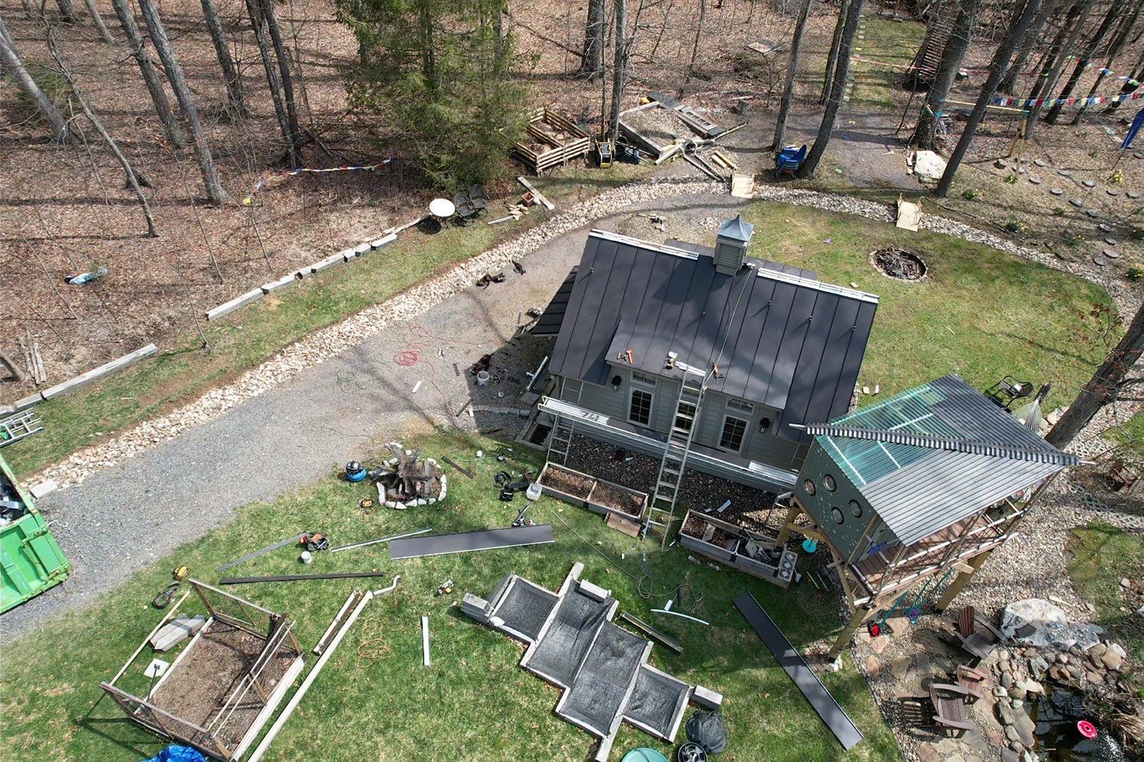Metal Roof Replacement  by American Home Contractors