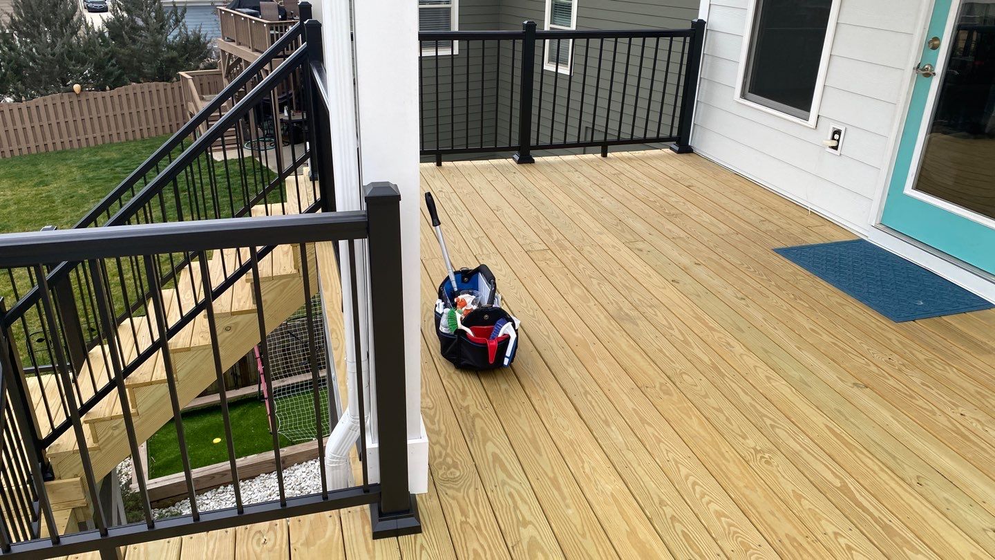 Deck using AcryFin by DuraSeal