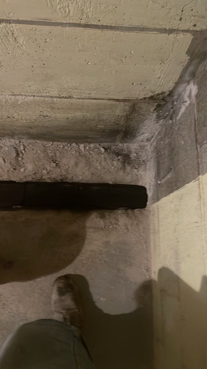 Interior Waterproofing with Steel Beam Reinforcement and Brick Tuckpointing by Toledo Basement Repair