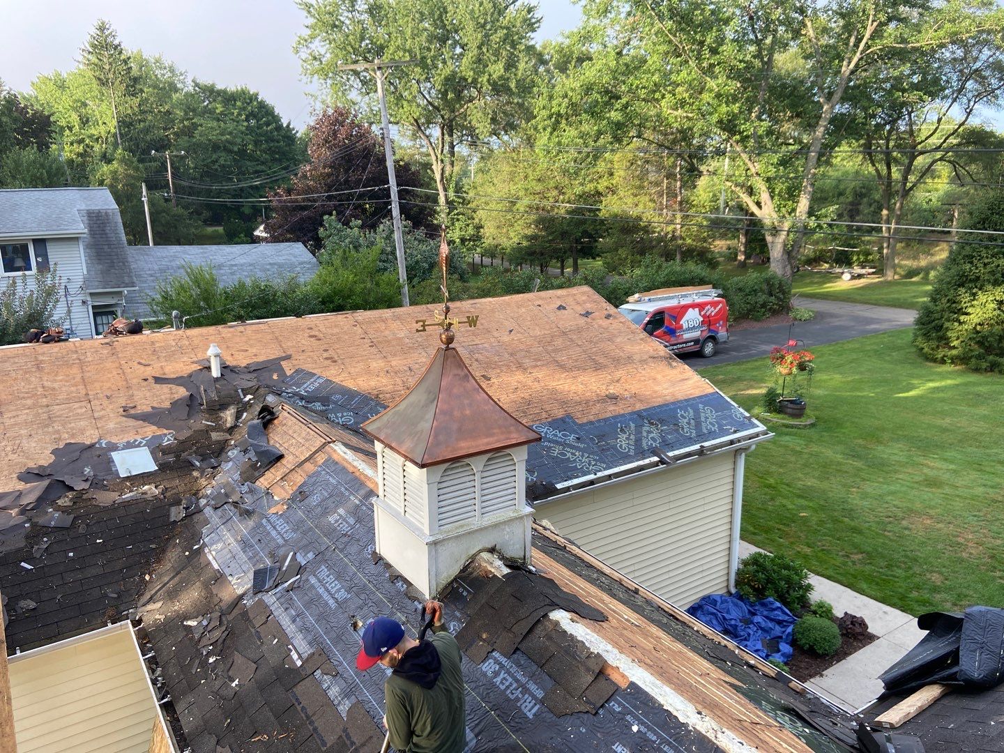 Roof Replacement using CertainTeed Landmark by 180 Contractors