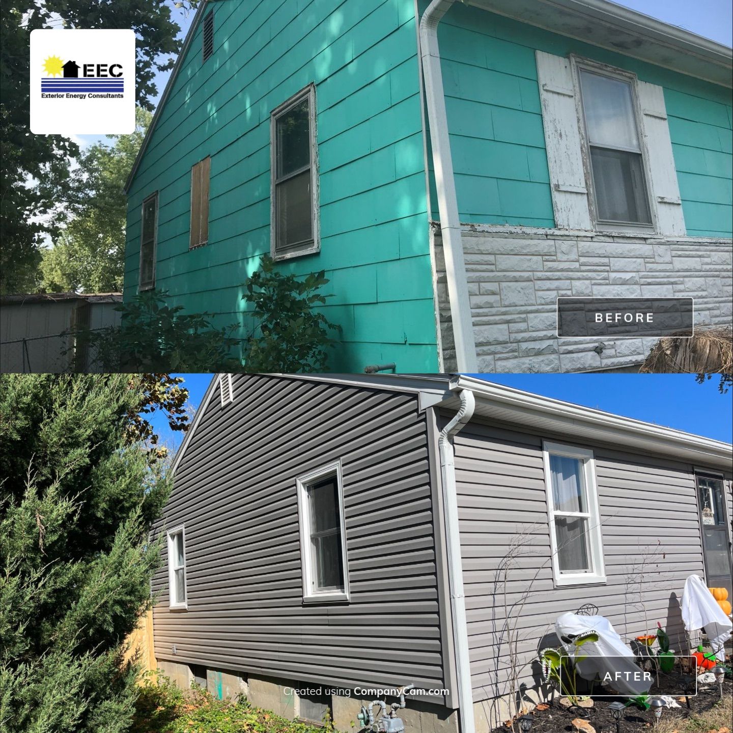 Siding Installation using Exterior Portfolio Vinyl Siding  by EEC  Windows, Siding & Roofing 