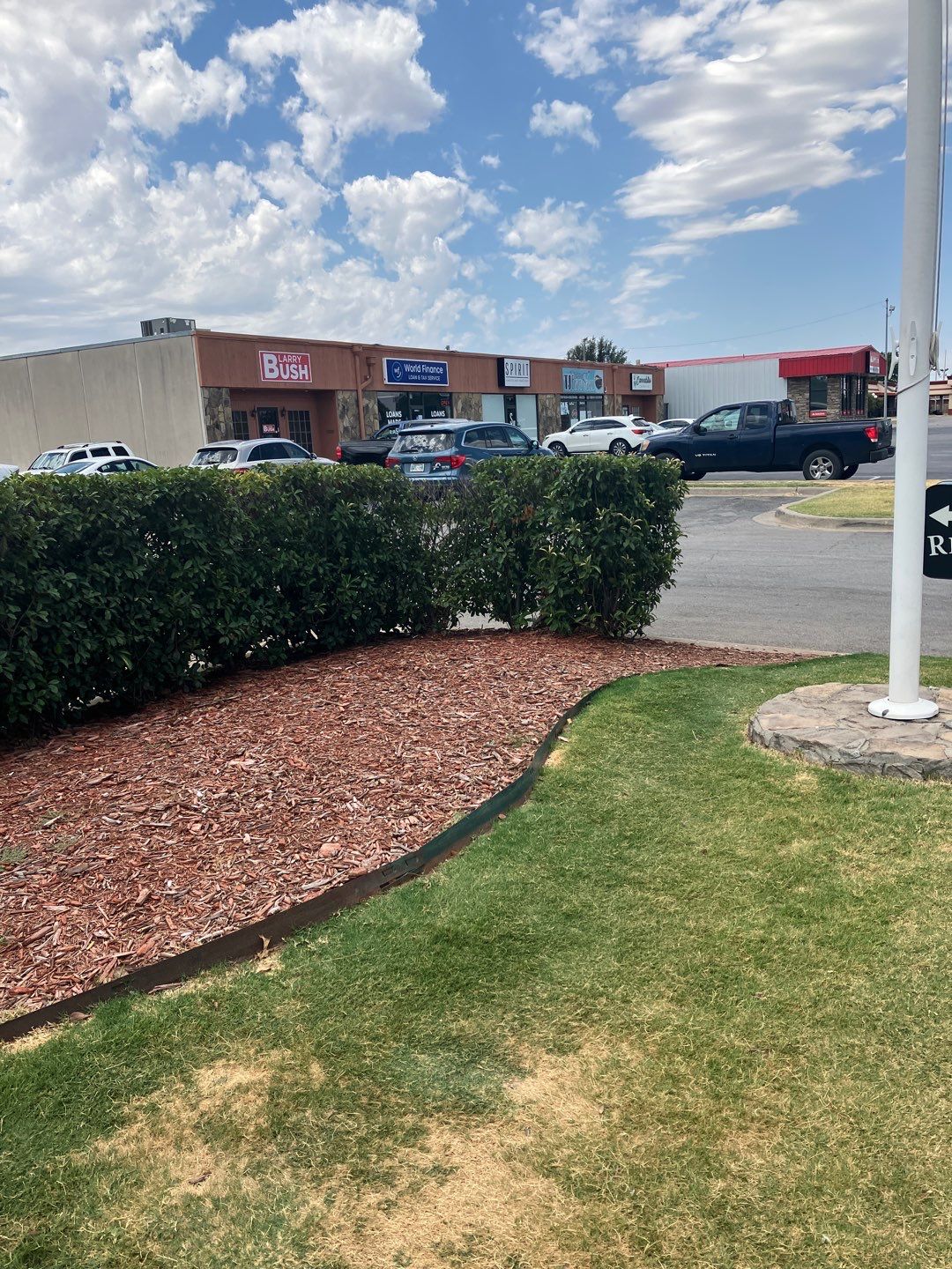 Mulch Replacement using Grade A Cedar by Clays Services Inc