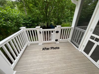 New Screen in cover porch 
