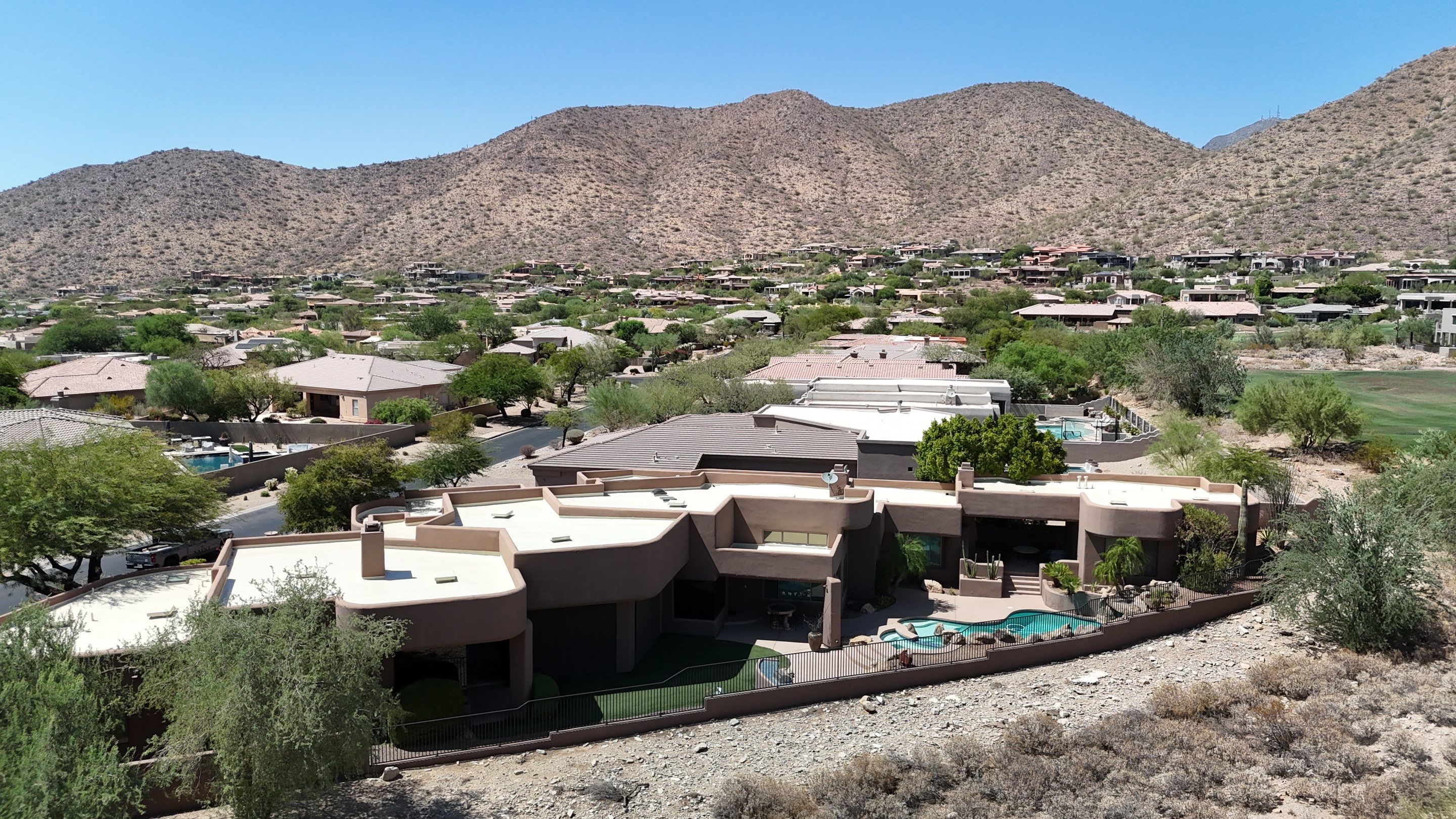 Project in Scottsdale, AZ by Saint Roofing