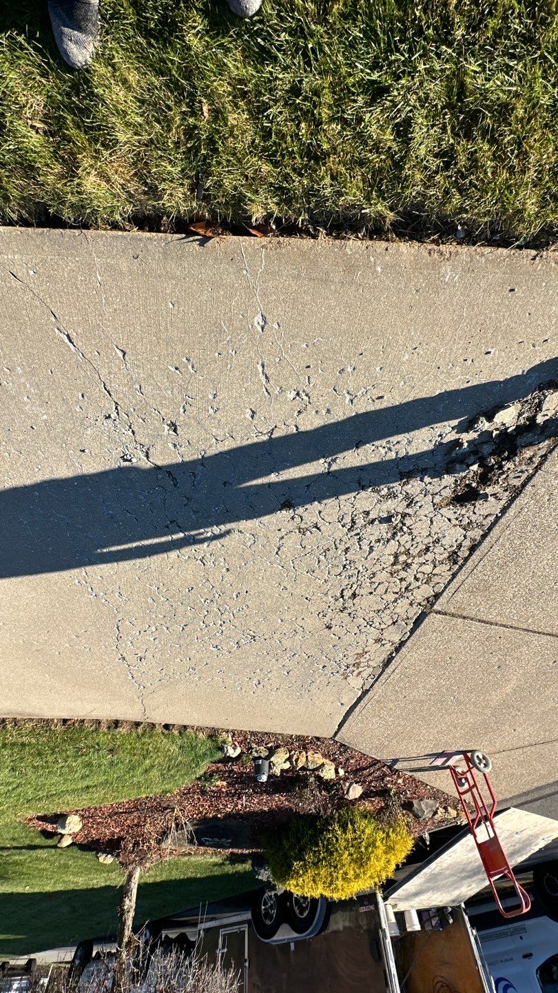 Twilight Driveway Project in Bridgeville by Floors in a Day, Inc