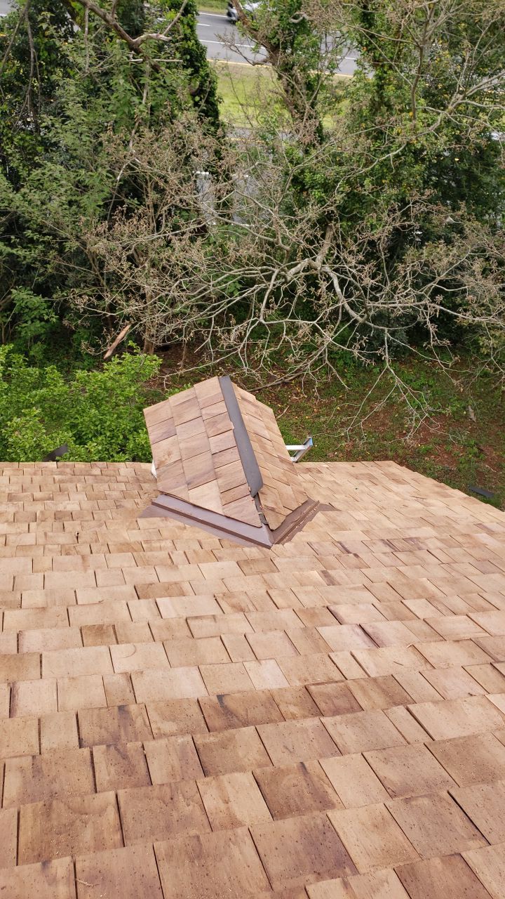 Gainesville Historic Structure: Western Red Cedar #1 Perfection G&R CCA Cedar Shakes by RM Banning, Inc.