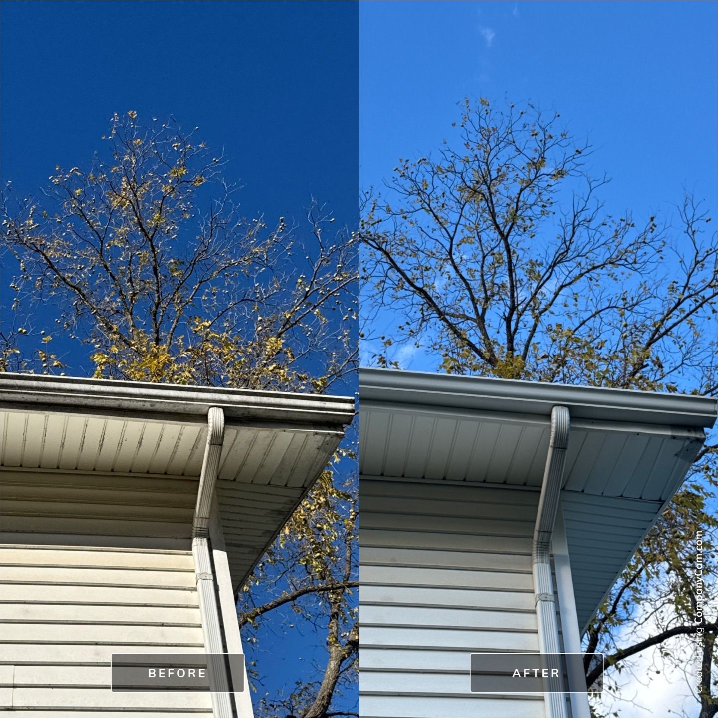 Project in Round Lake Beach by Simmons Power & Soft Washing