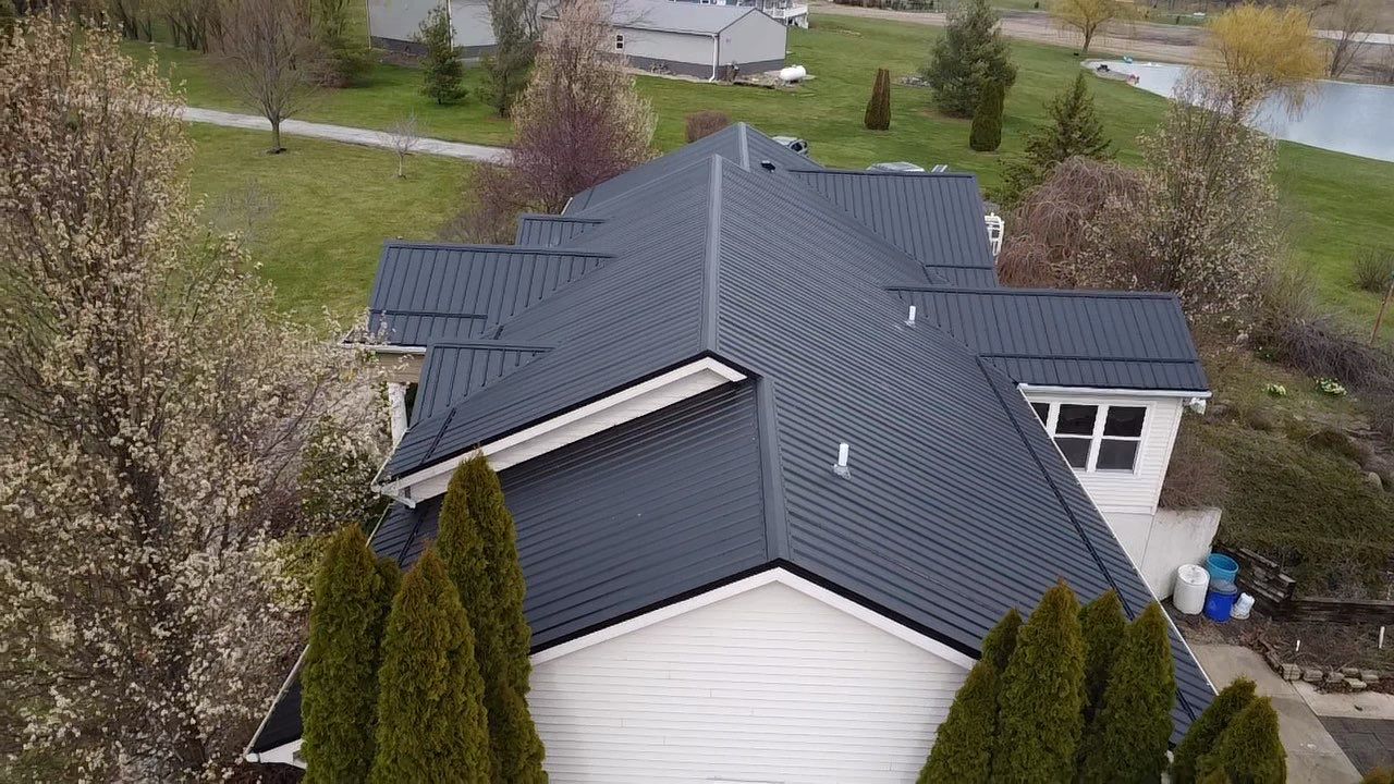 Wind-Resistant Metal Roof Installation in Rural Columbia City, Indiana by 4Ever Metal Roofing
