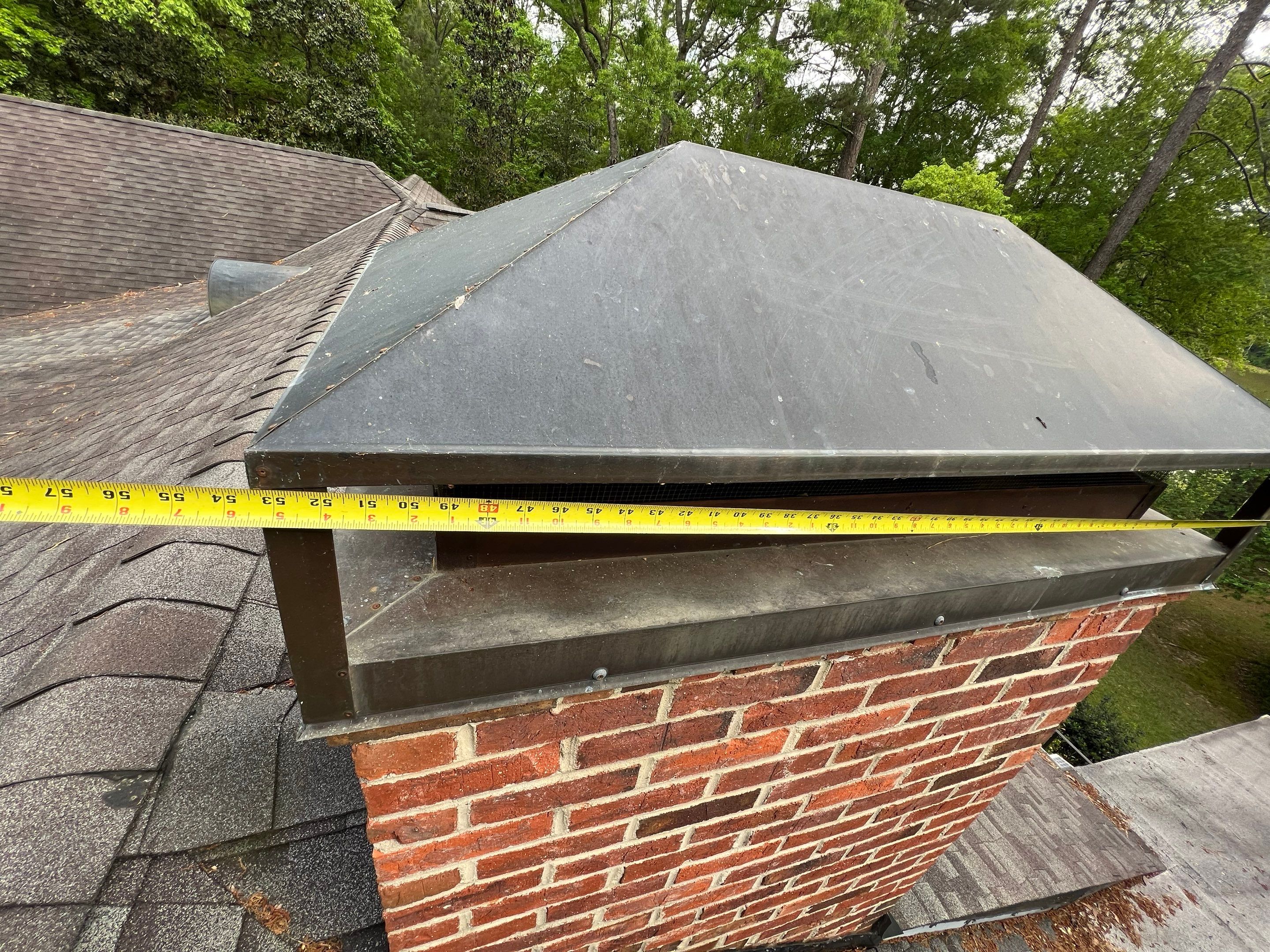 Stunning Chimney Metalwork by Georgia Roof Advisors