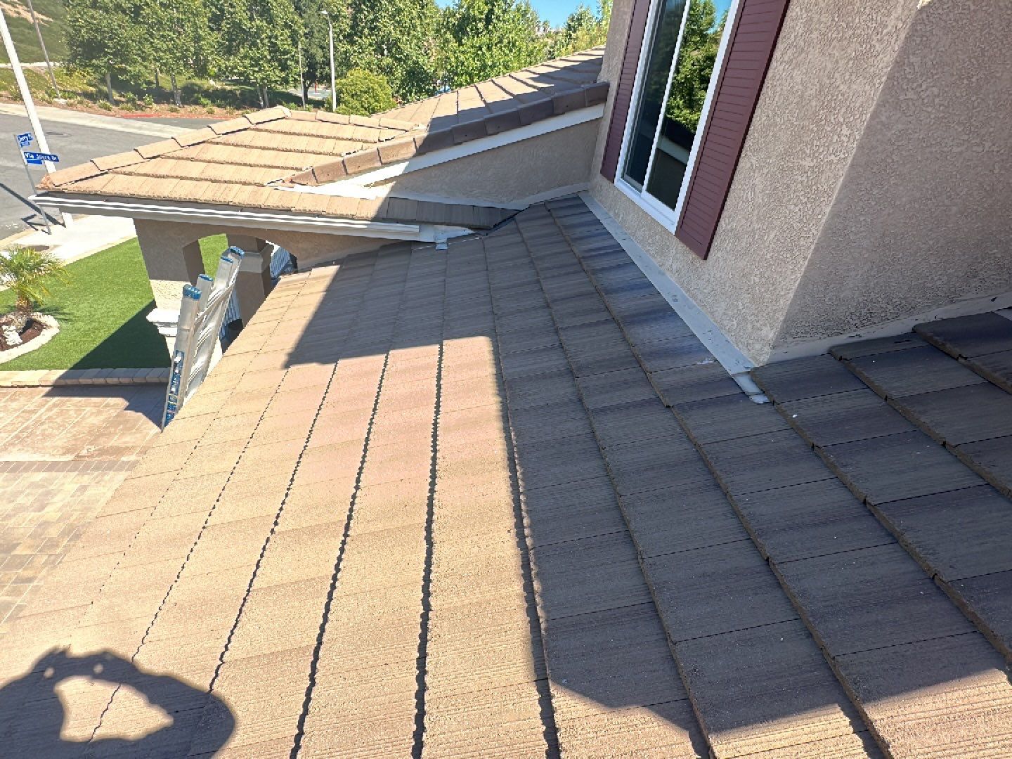 Sandstone Concrete Tile by Reimagine Roofing