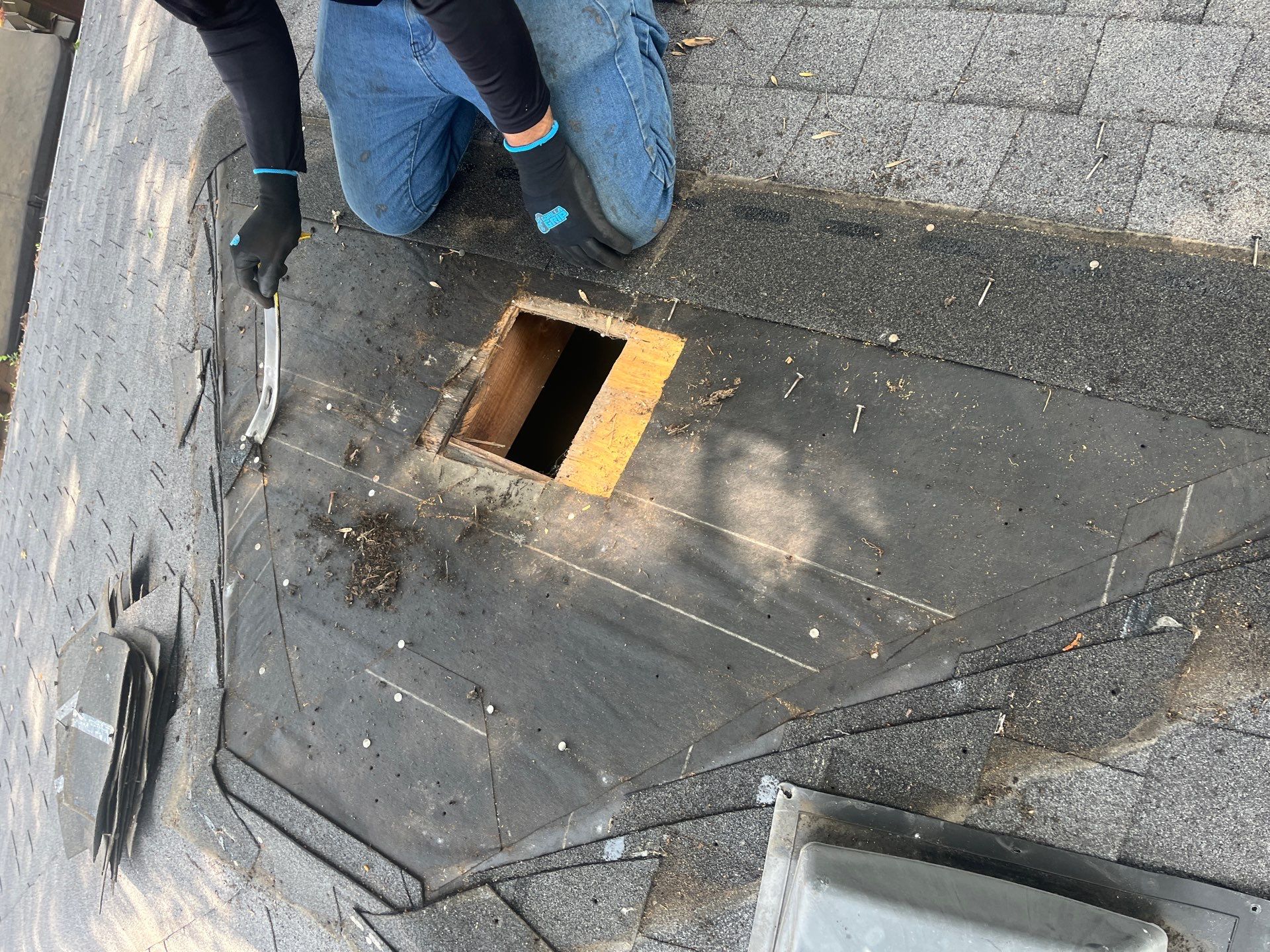 Hail Damage using Owen's Corning Duration (Lifetime) Shingles by Roof Repair Services LLC