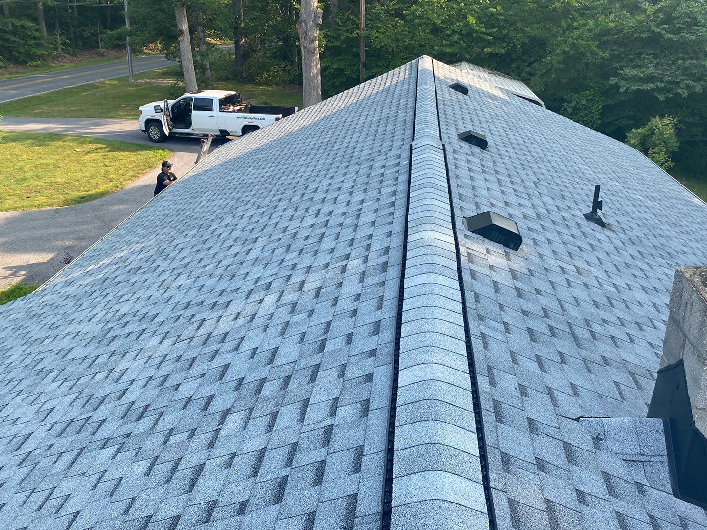 Roof Installation using IKO Cambridge by ExteriorPros