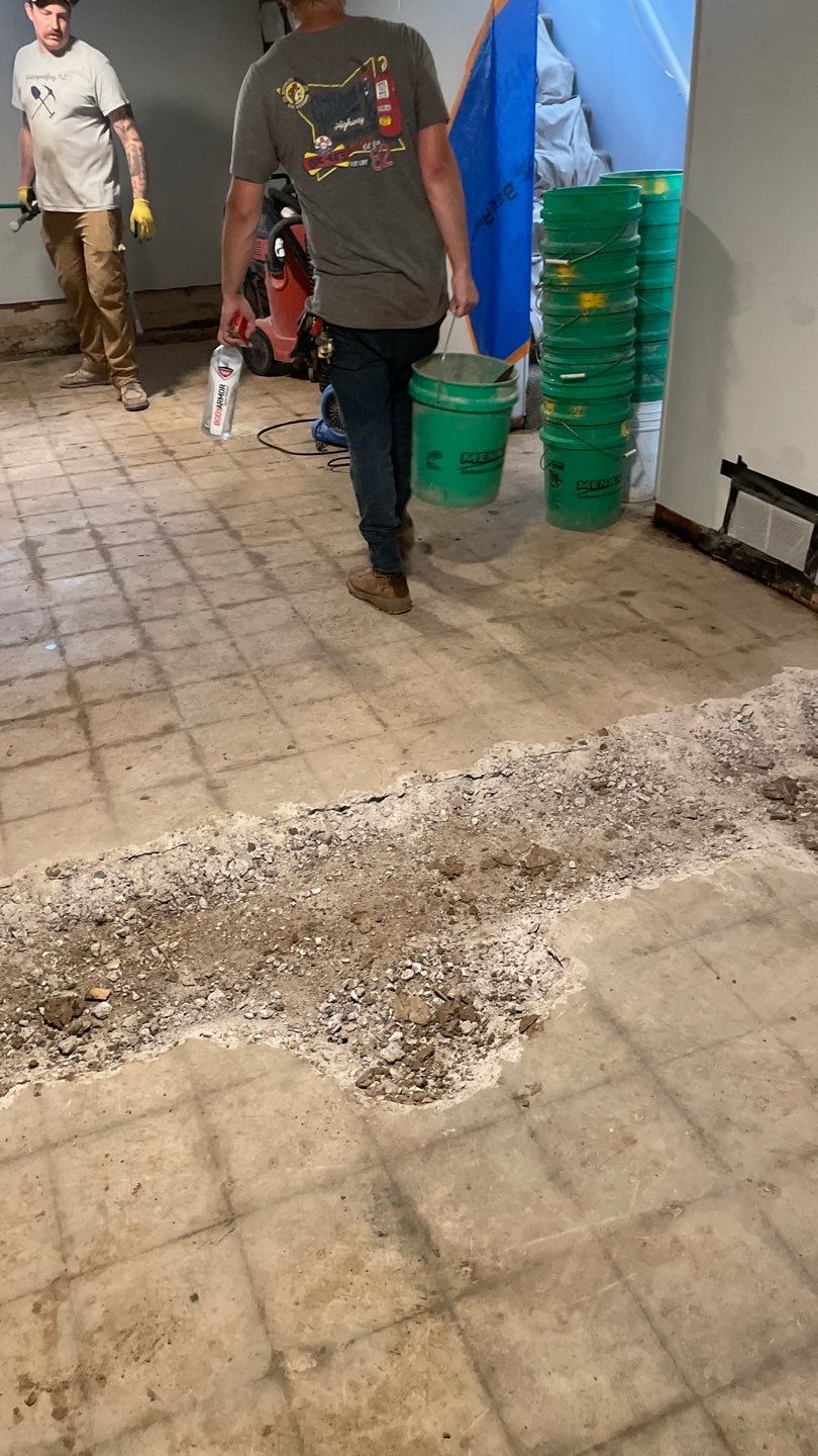 Basement Drain Tile & Sump Pump in Northeast Minneapolis by Waterproofing Northeast