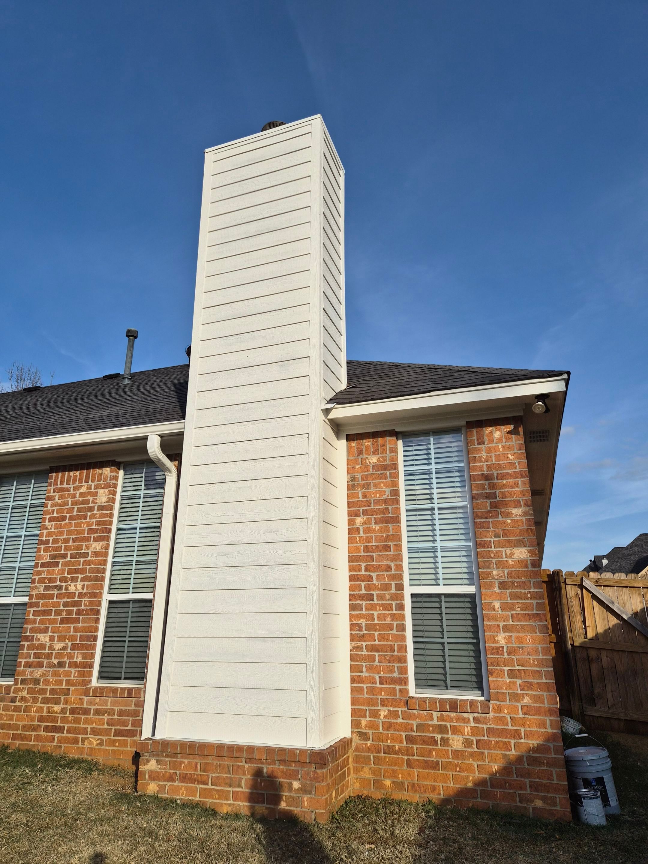 Exterior Painting & Chimney Restoration in Tyler, TX by Quality Coats Painting