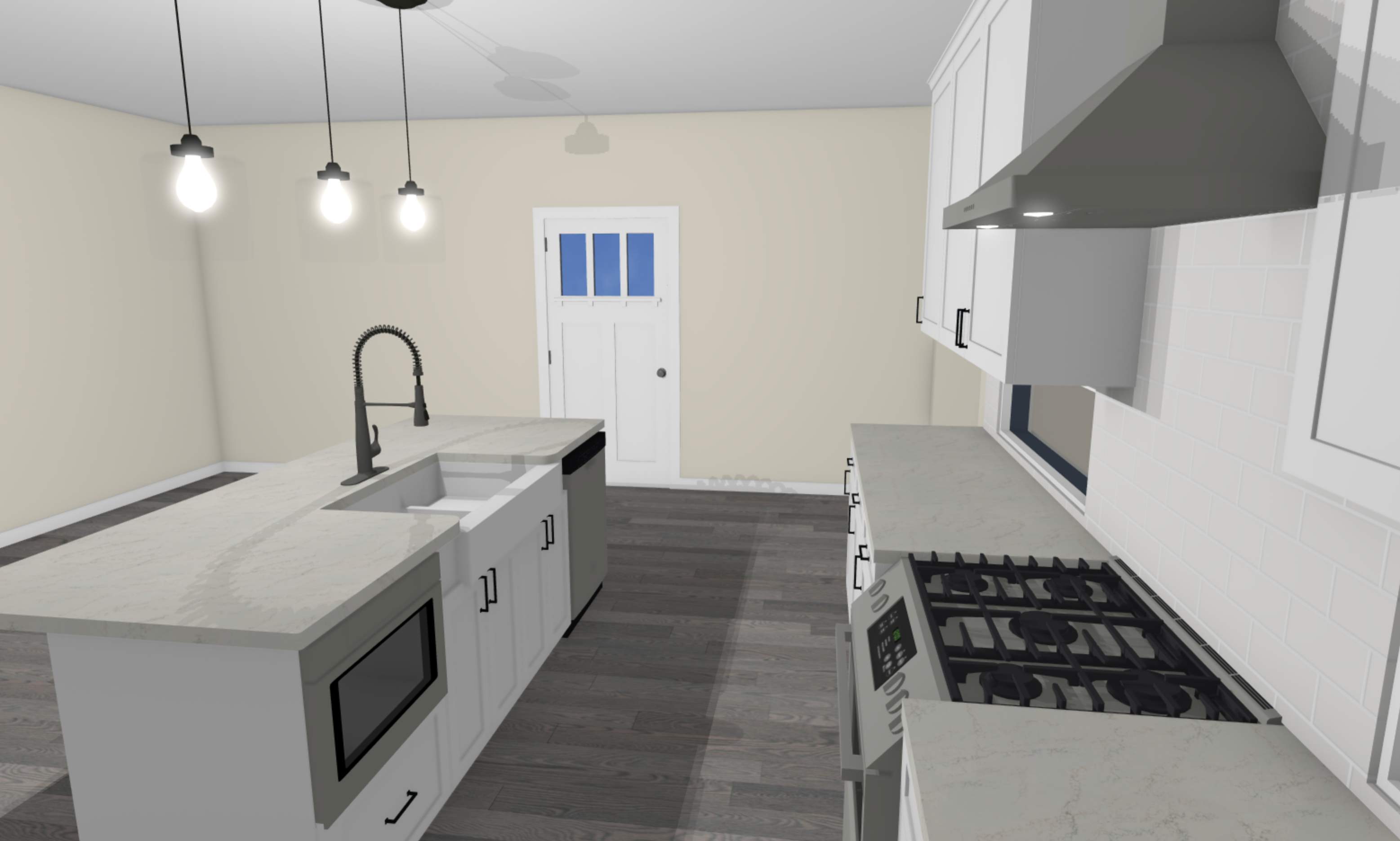 Custom cabinetry Kitchen Remodel by SLM General Contractors & Roofing