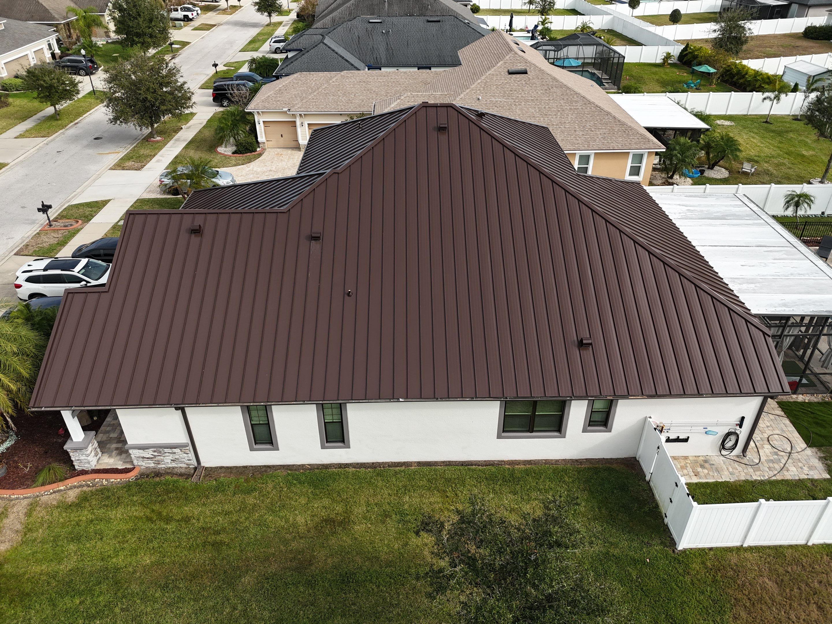 Roof Replacement in Riverview Fl. by Steadfast Roofing 