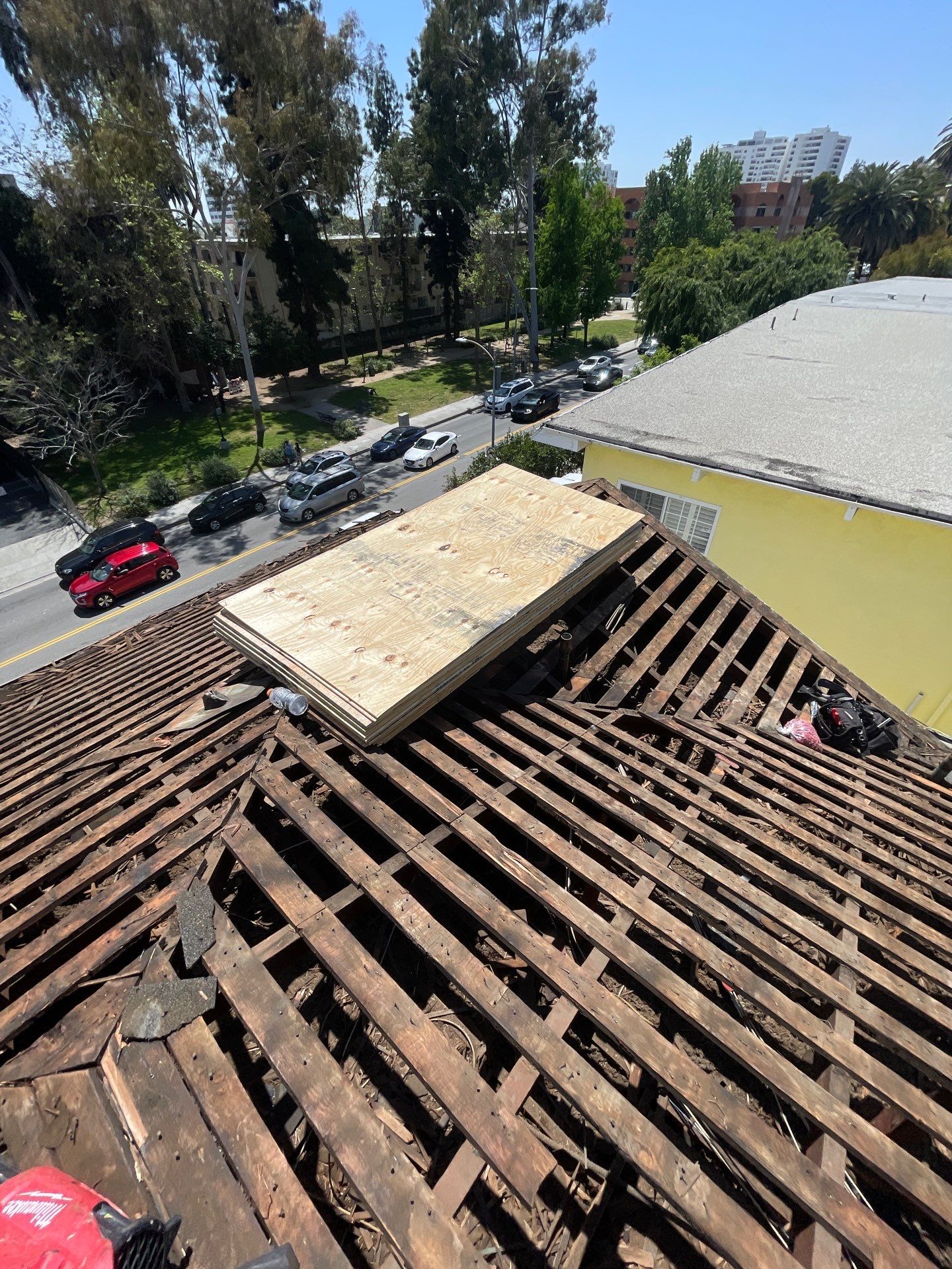 Roof Replacement at the Magic Castle Hotel- Los Angeles, CA 90028 by Epic Roof Replacement