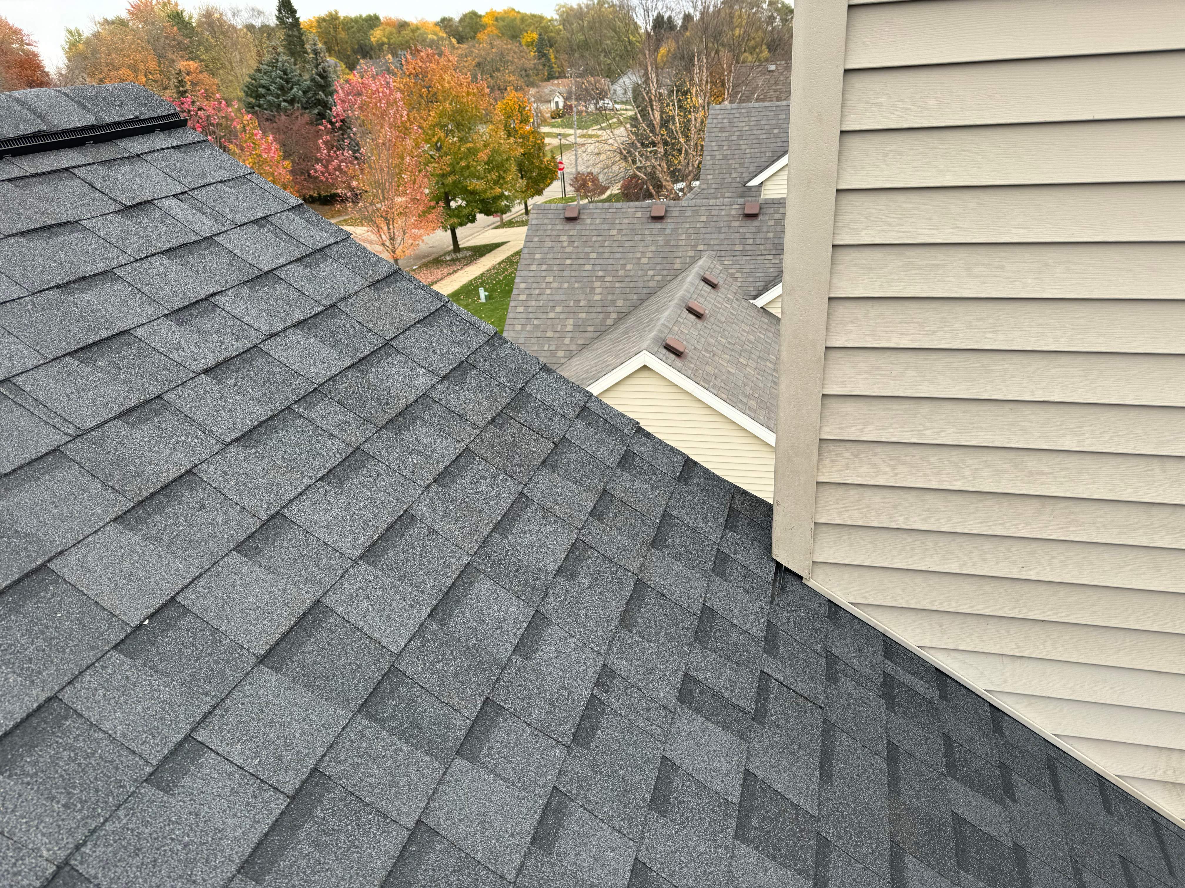 Residential Roofing Installation using Certainteed Landmark ClimateFlex by GRACCO