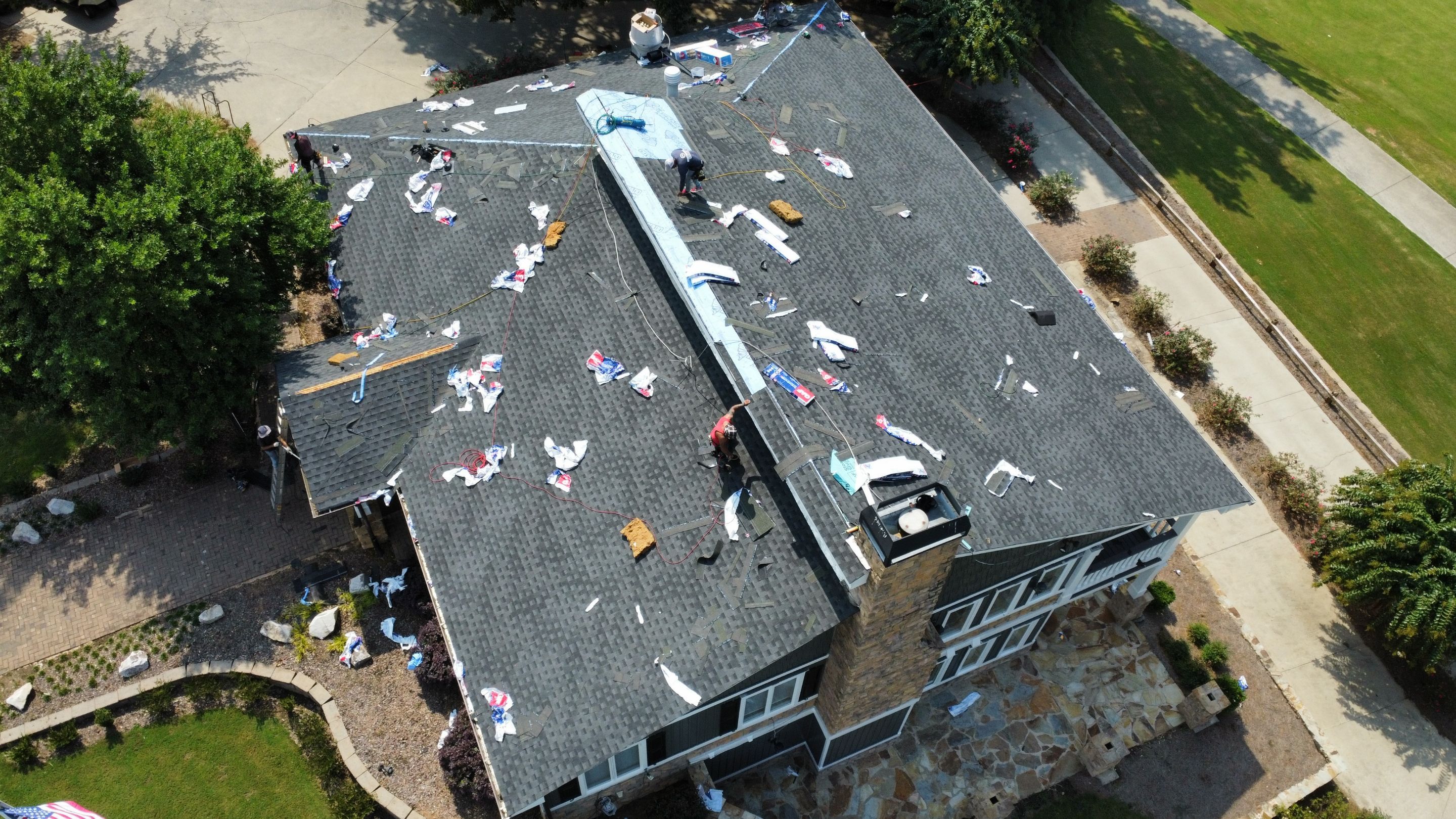 Country Club Roofing Installation by Reset Roofing