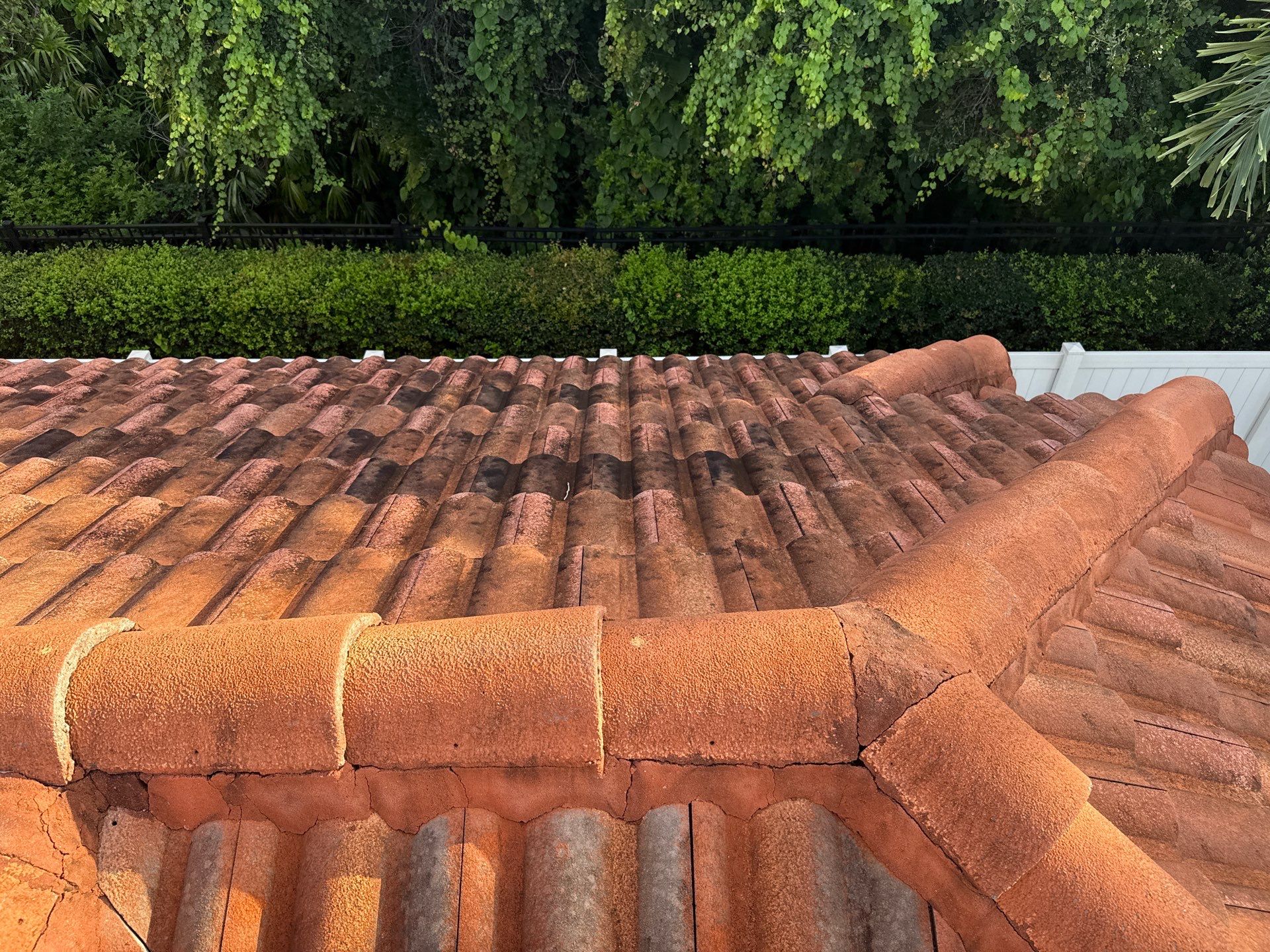 Soft Wash Tile Roof Cleaning in Sonoma Community, Sarasota, FL by Sunshine AquaWash