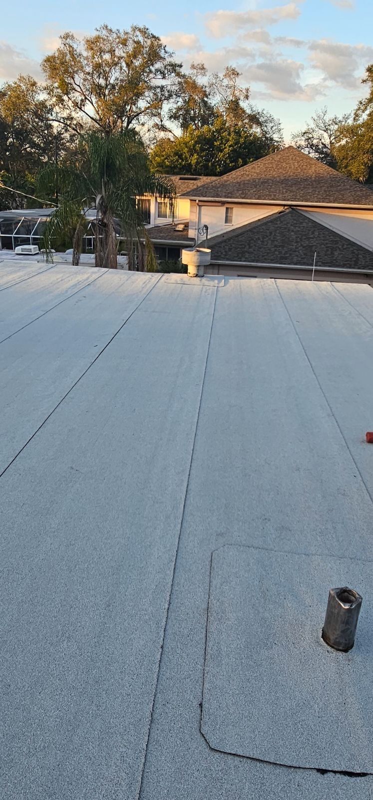 Residential Re-Roof using MS Metals, Copper Penny, Standing Seam. by First Due Roofing