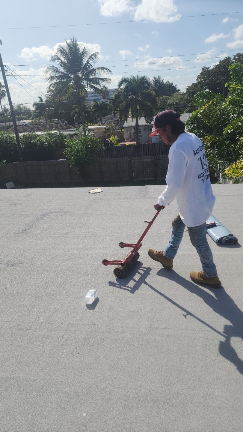 New Shingle and Flat Roof Replacement in Hollywood by Aastro Roofing