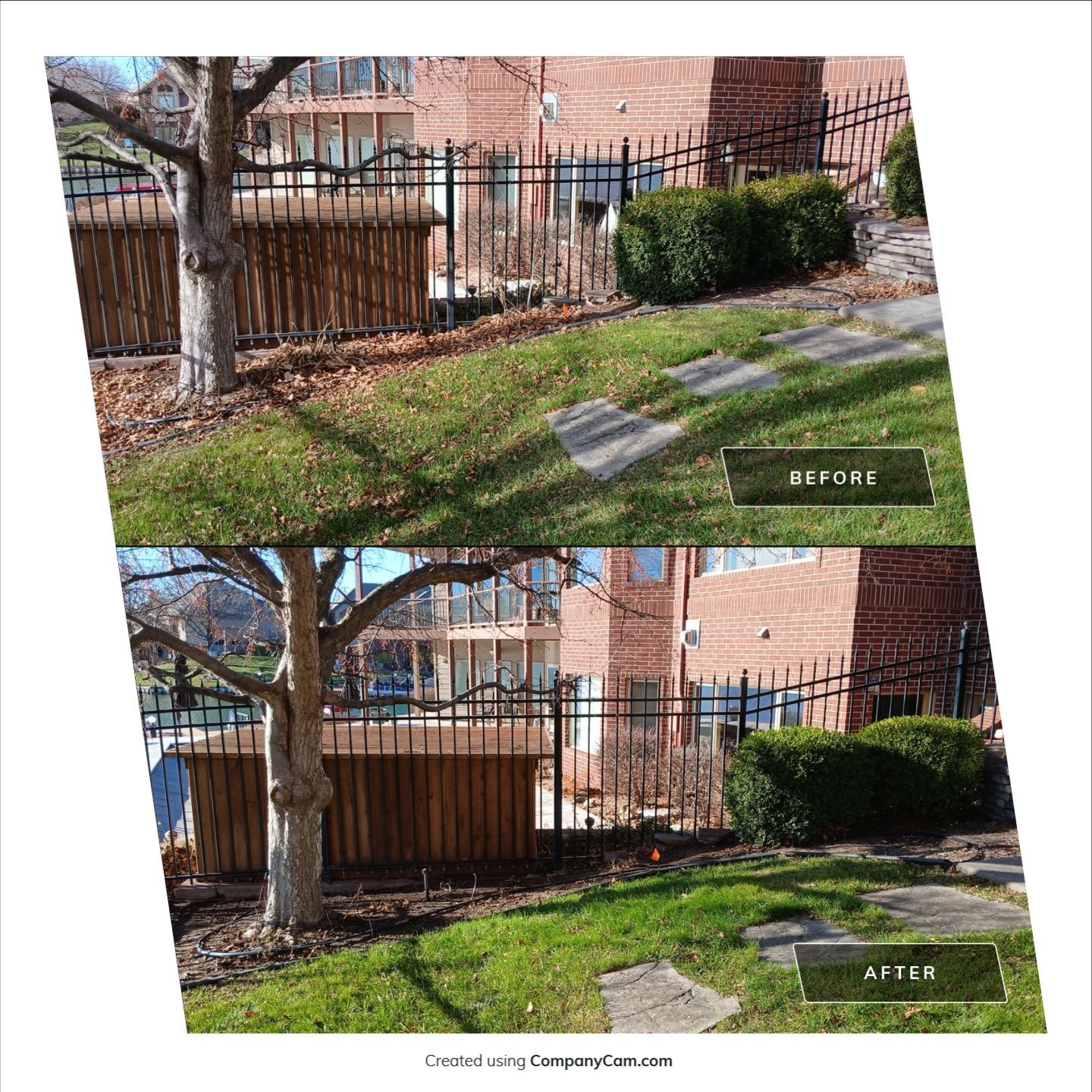 Project in Wichita by Four Star Lawn Care