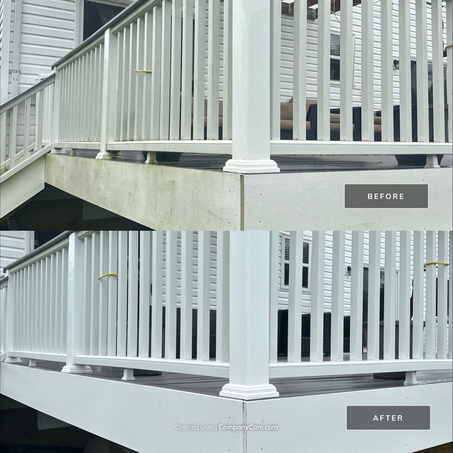 Project in Wauconda by Simmons Power & Soft Washing