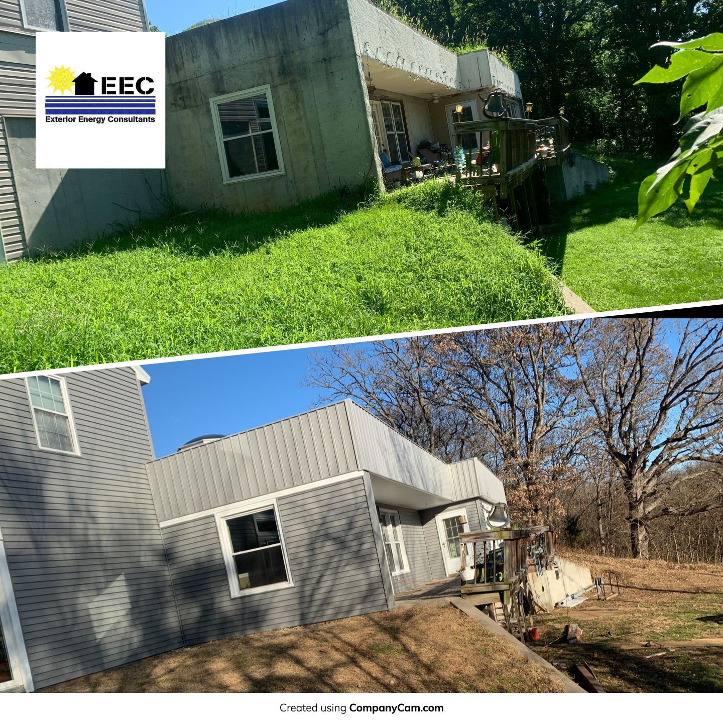 Contemporary house Siding Installation using Mastic Premium Vinyl siding  by EEC  Windows, Siding & Roofing 