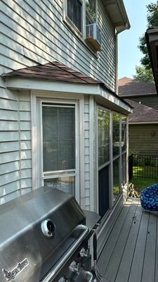 Turtle Shell gutter protection installation in Naperville, IL 60540, photograph 9