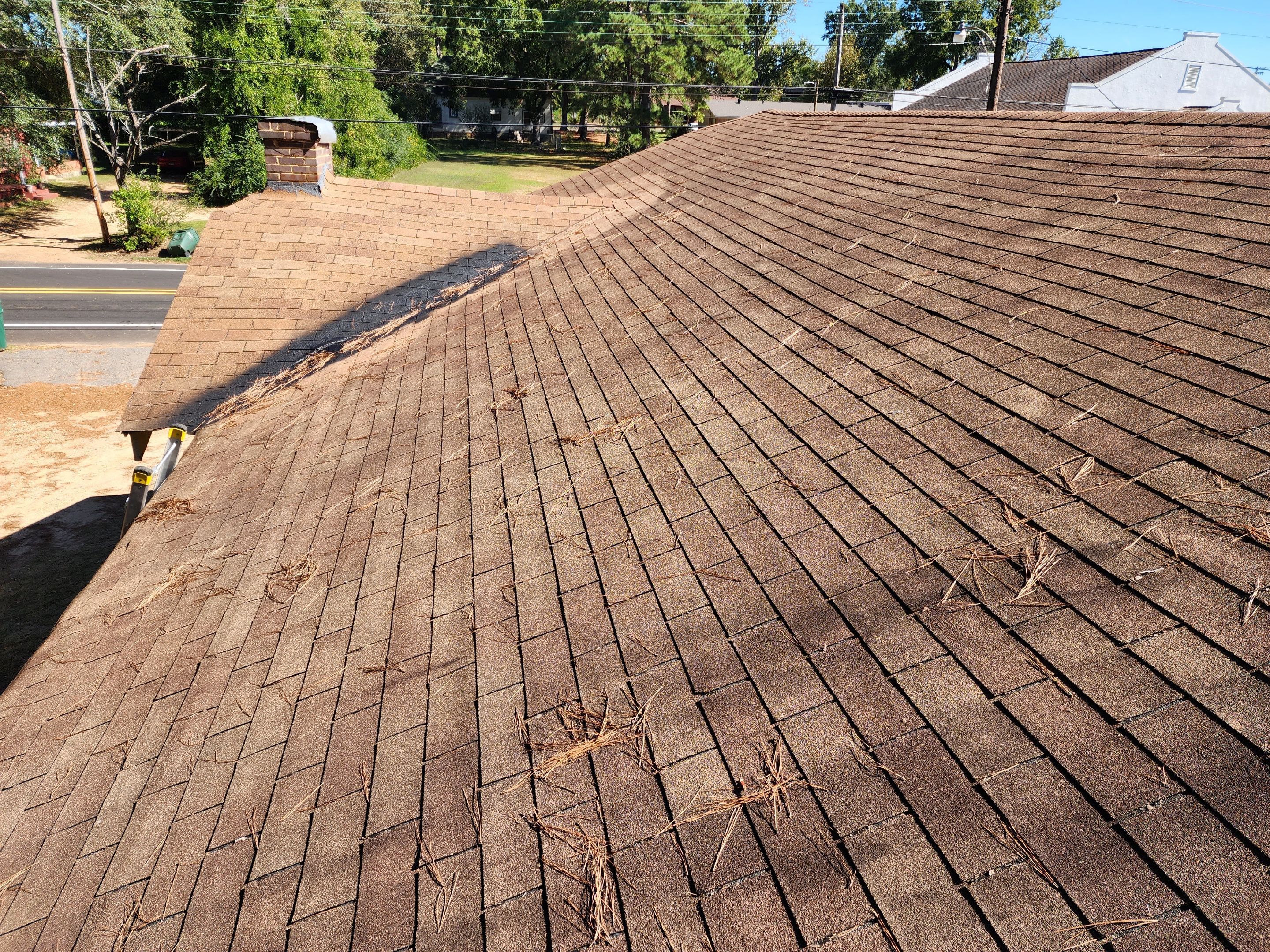 Residential Shingle Reroof using CertainTeed XT25: Resawn Shake by Hostetler Roofing