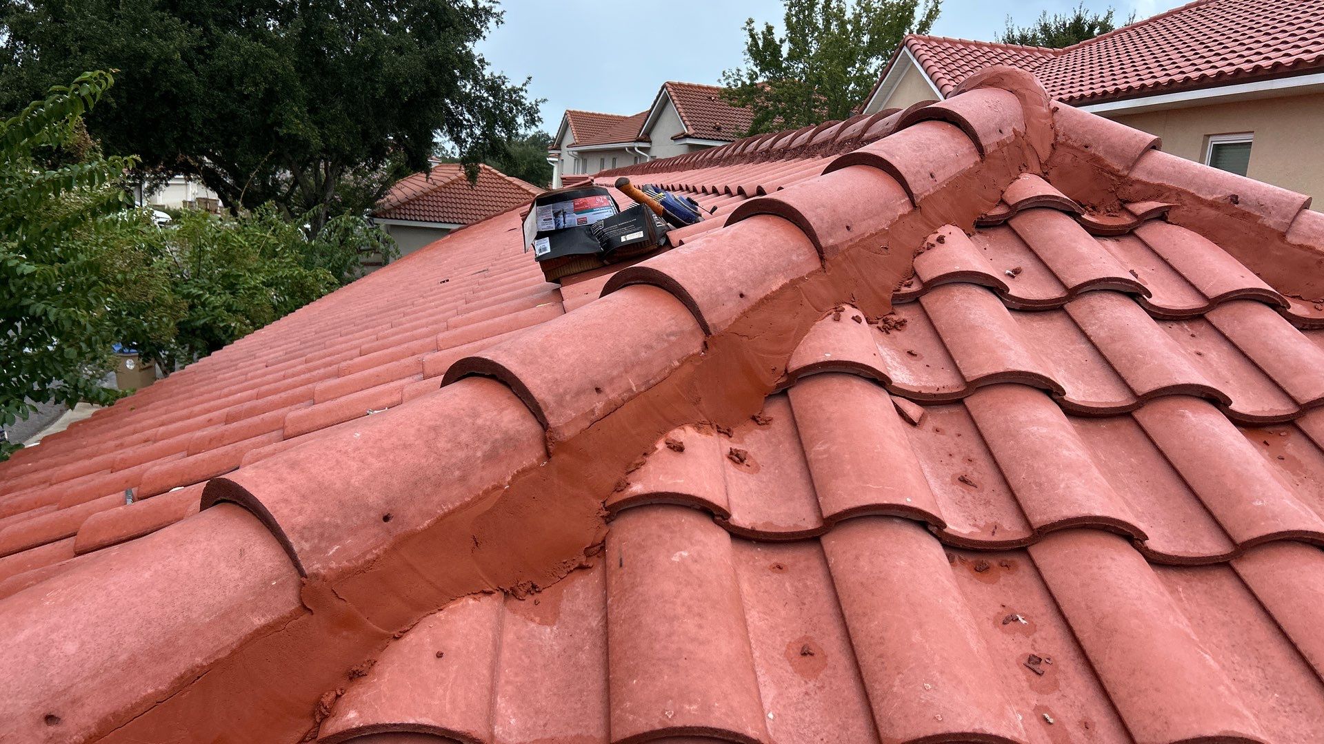Commercial Tile Project  by Fiddlers Roofing