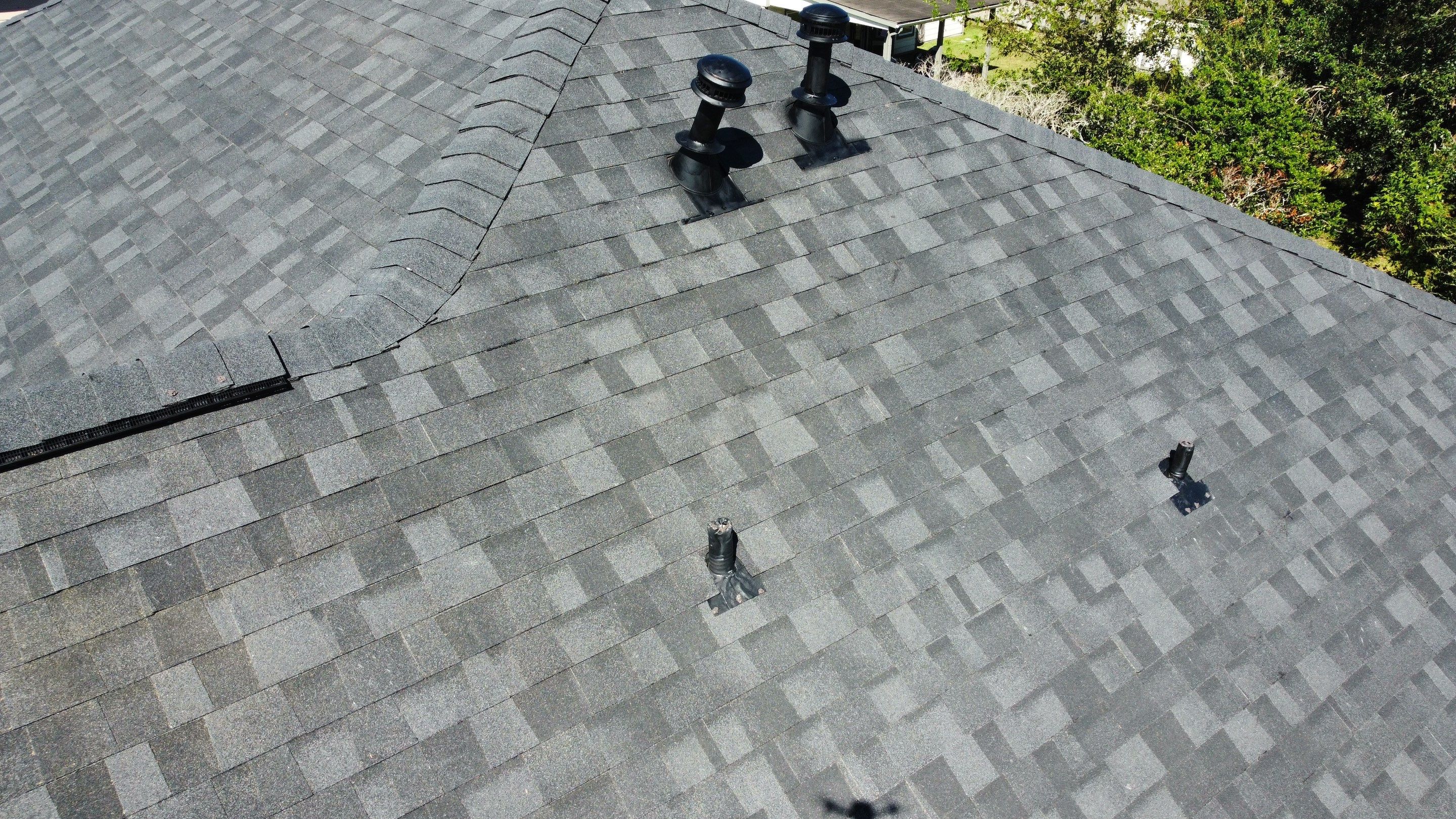 Reroof Project after Storm Beryl by Berry Good Roofing 