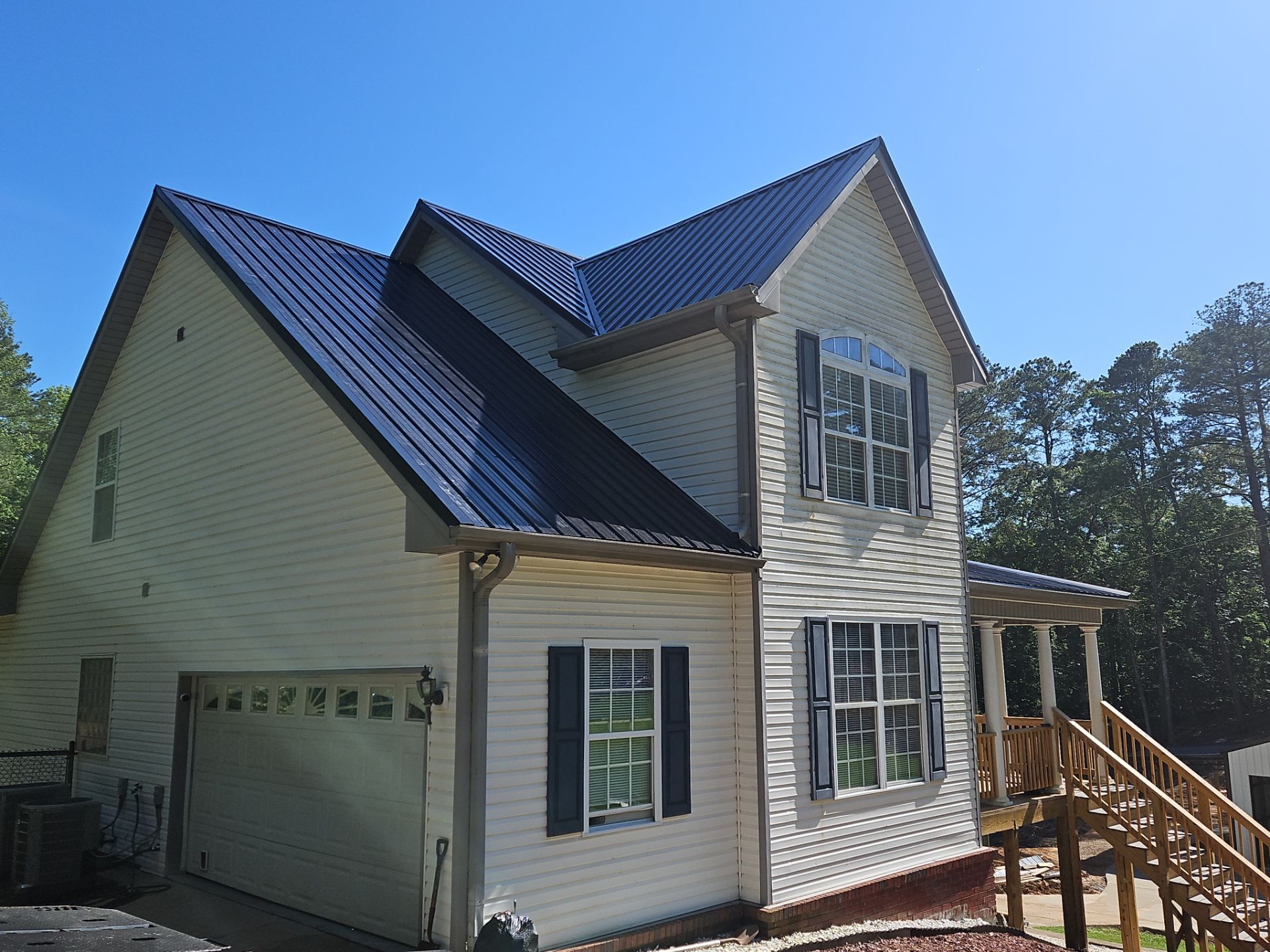 Metal Roof Replacement in Bessemer (Black) by The Roofing Dudes