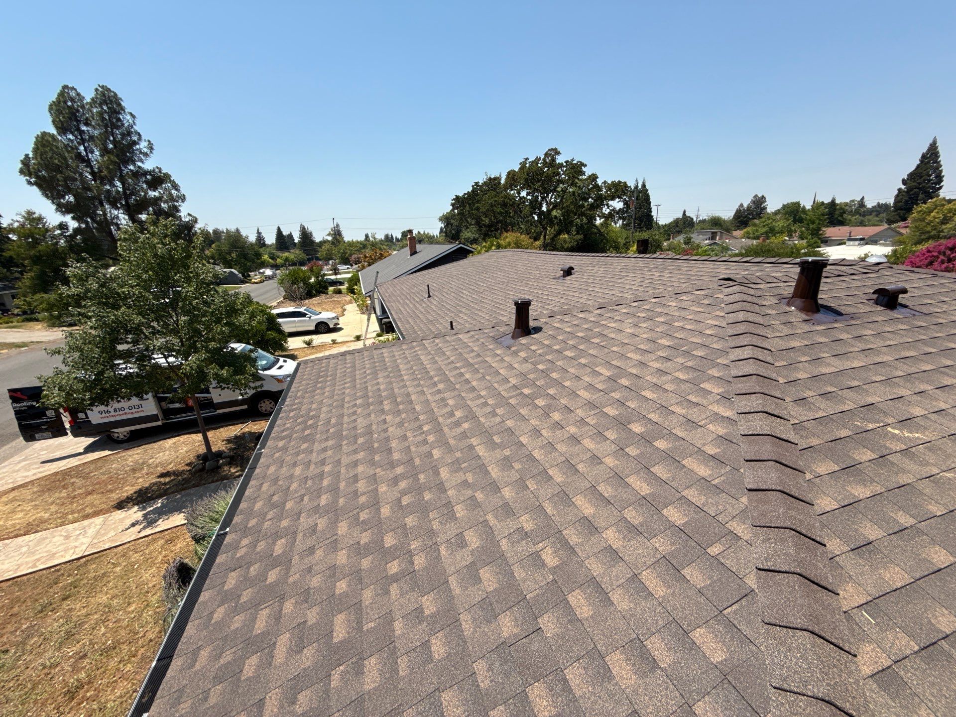 Residential Reroof in Orangevale by Nextop Roofing