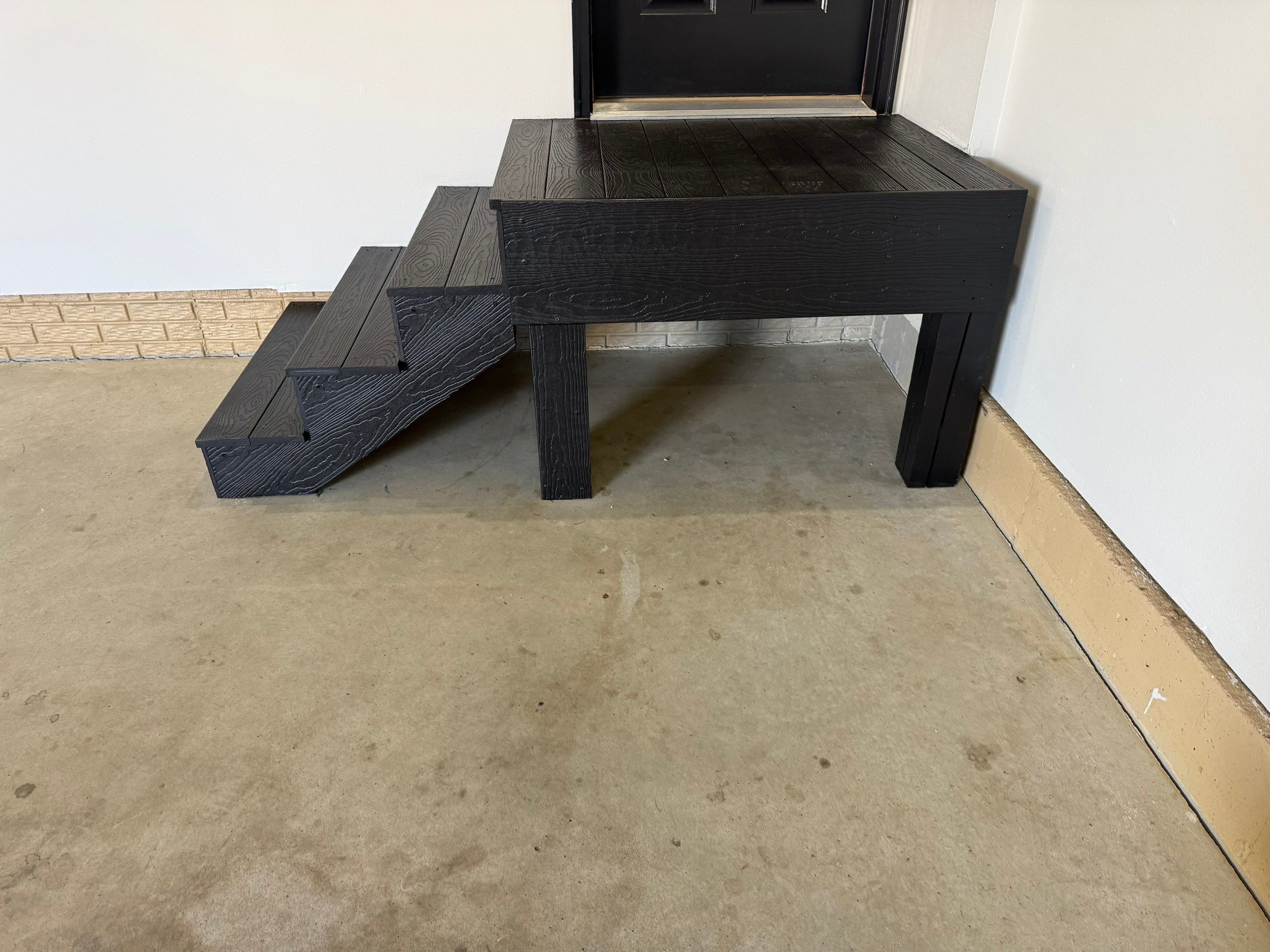 Multi-Car Garage Epoxy Floor Coating in Beresford by Select Painting, Coatings & Garage Cabinets